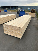 Paket Finsågade Brädor 22x120 mm – 4,20–4,80 m (Andra sortering)