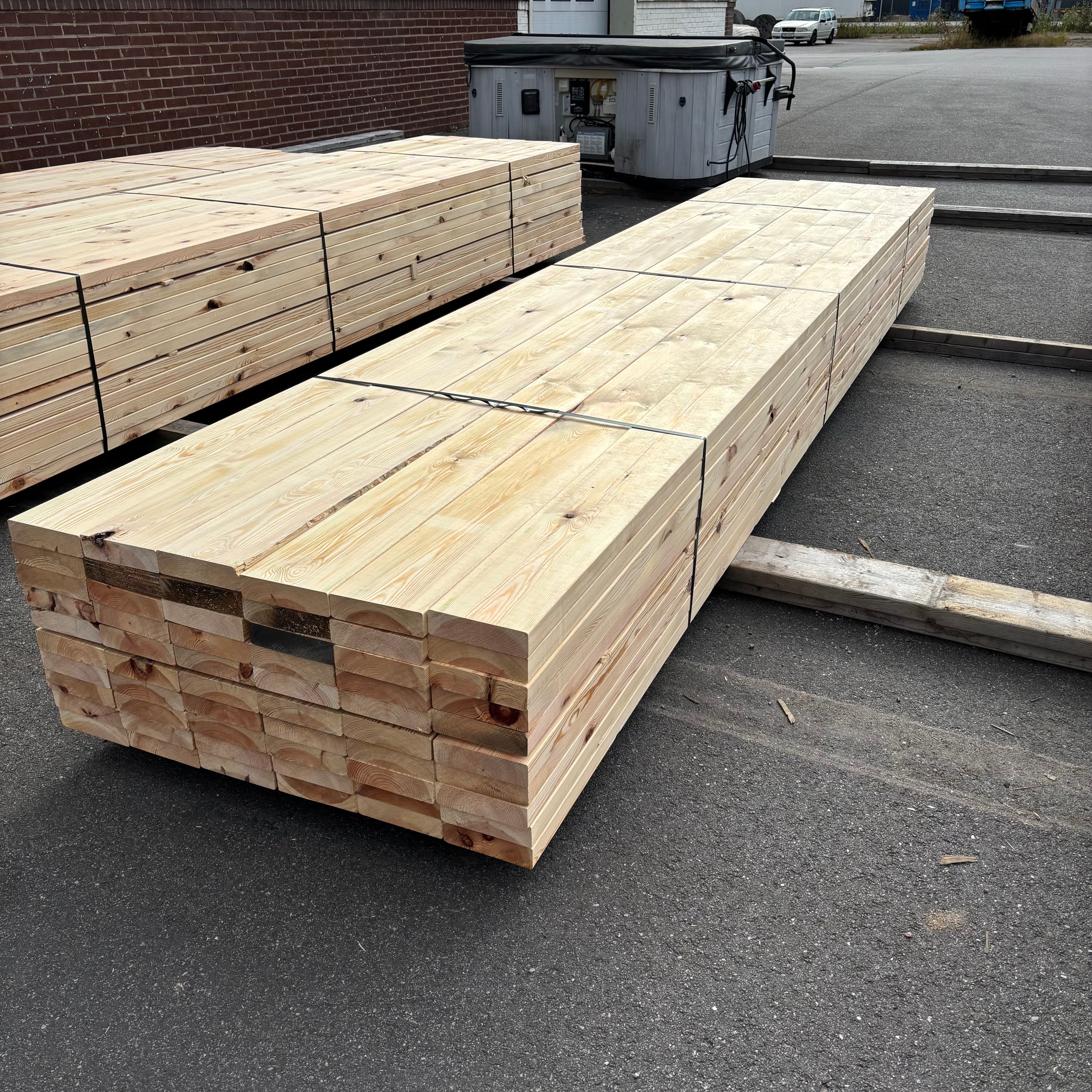Paket Reglar 45x170mm – 60 st (4,80 m, furu)