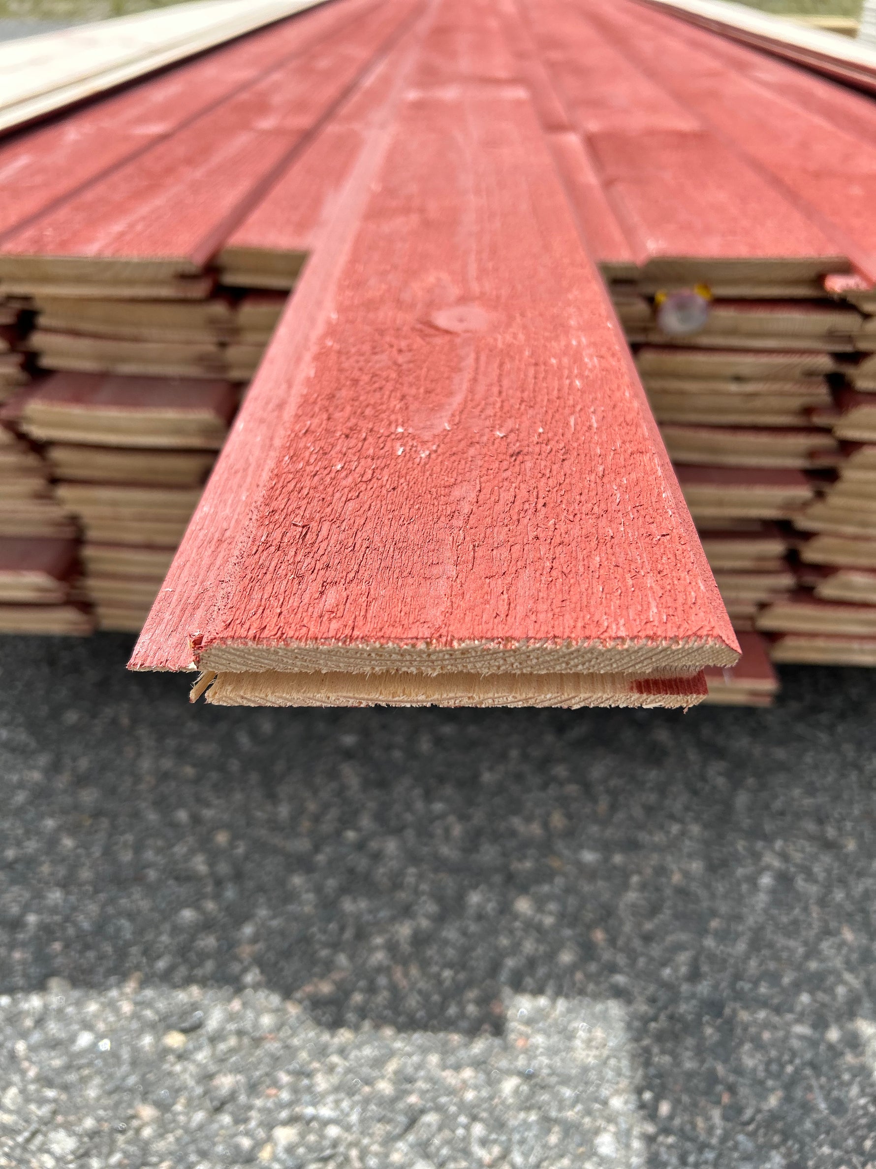 Paket Enkelfas Ändspont 22x120mm 4,20m 102st Grundmålad