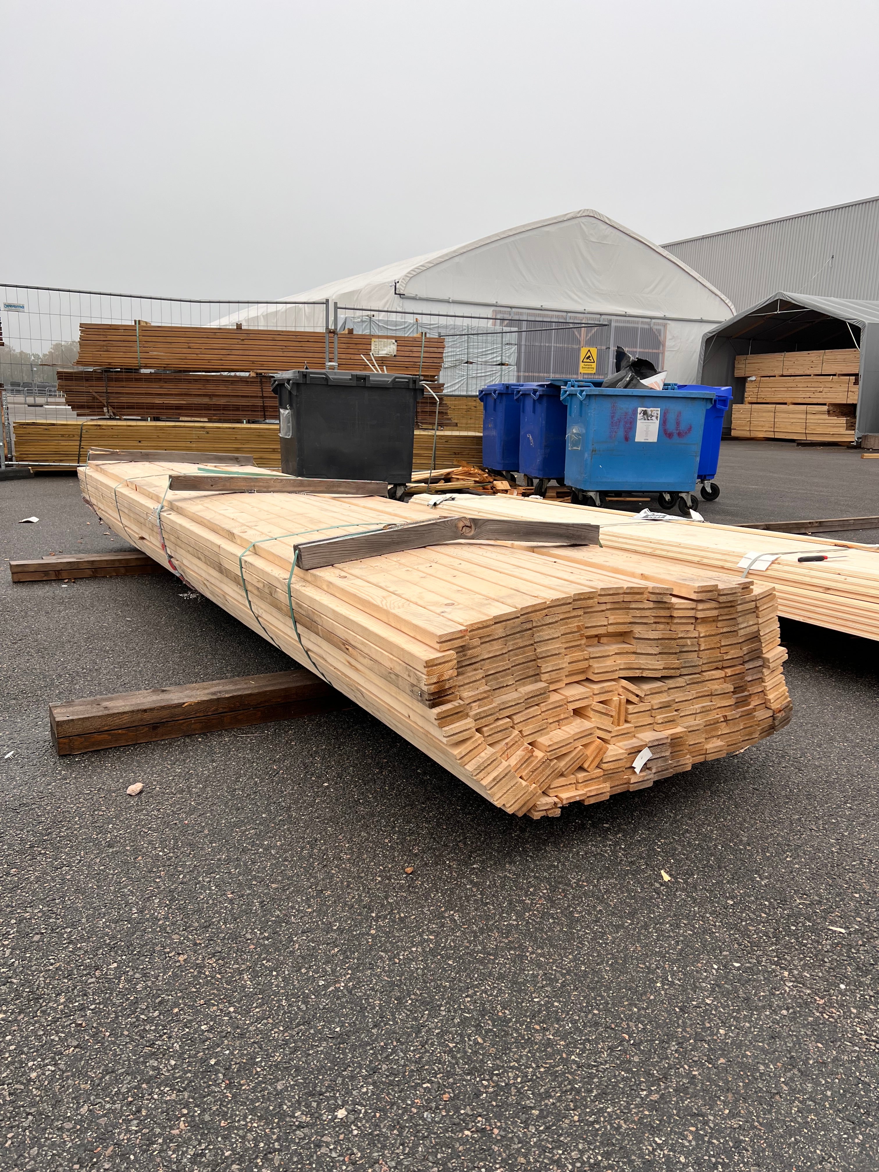 Paket Ändspontad Läkt 35x70 73st 4,50m (B-Sortering)