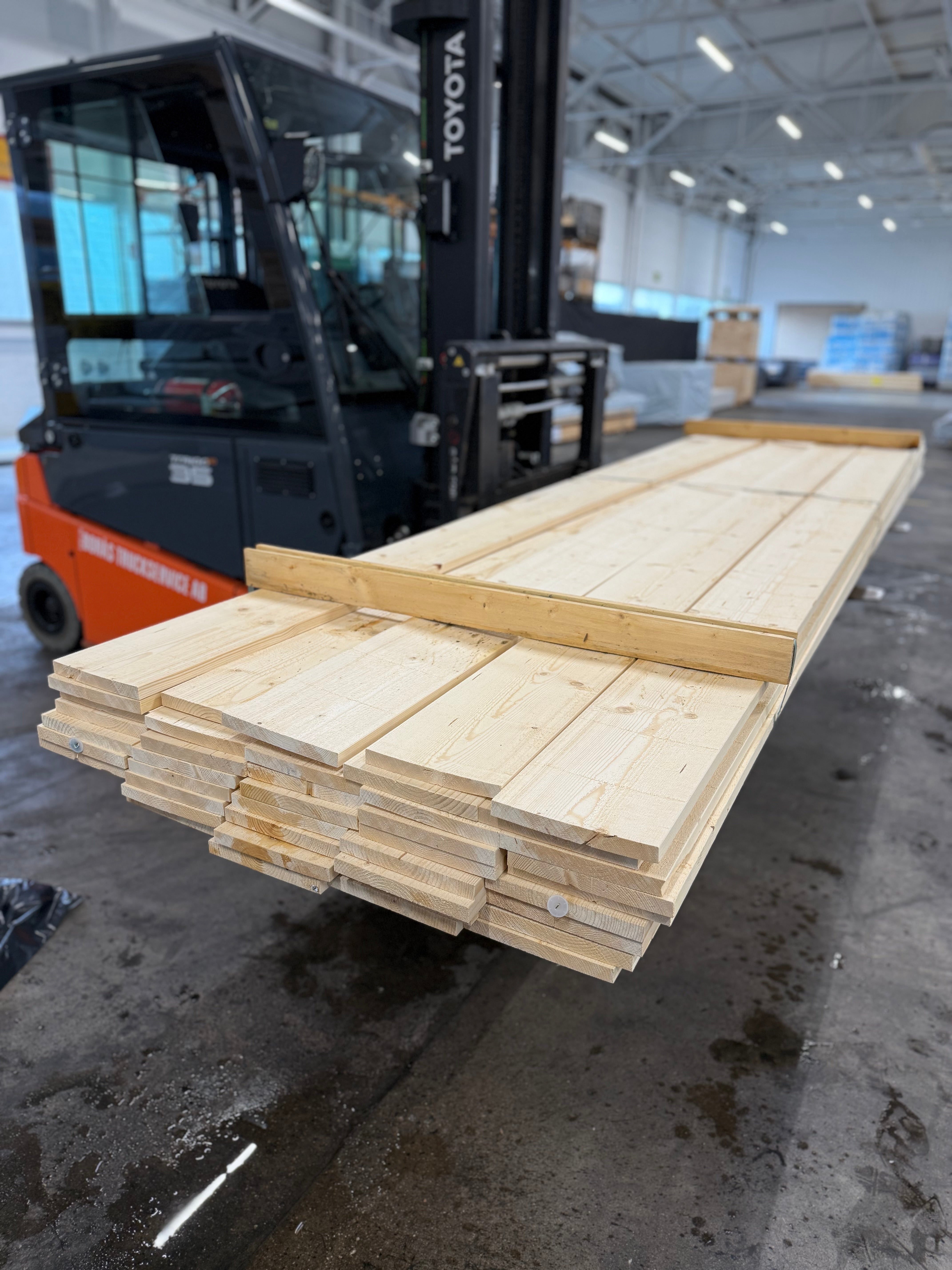 Paket Finsågad Panel 22x195mm 43st 4.20m Revor
