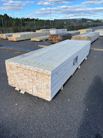 Paket Finsågade Brädor 22x95mm 3,60m 286st Vit Mellanstrukna