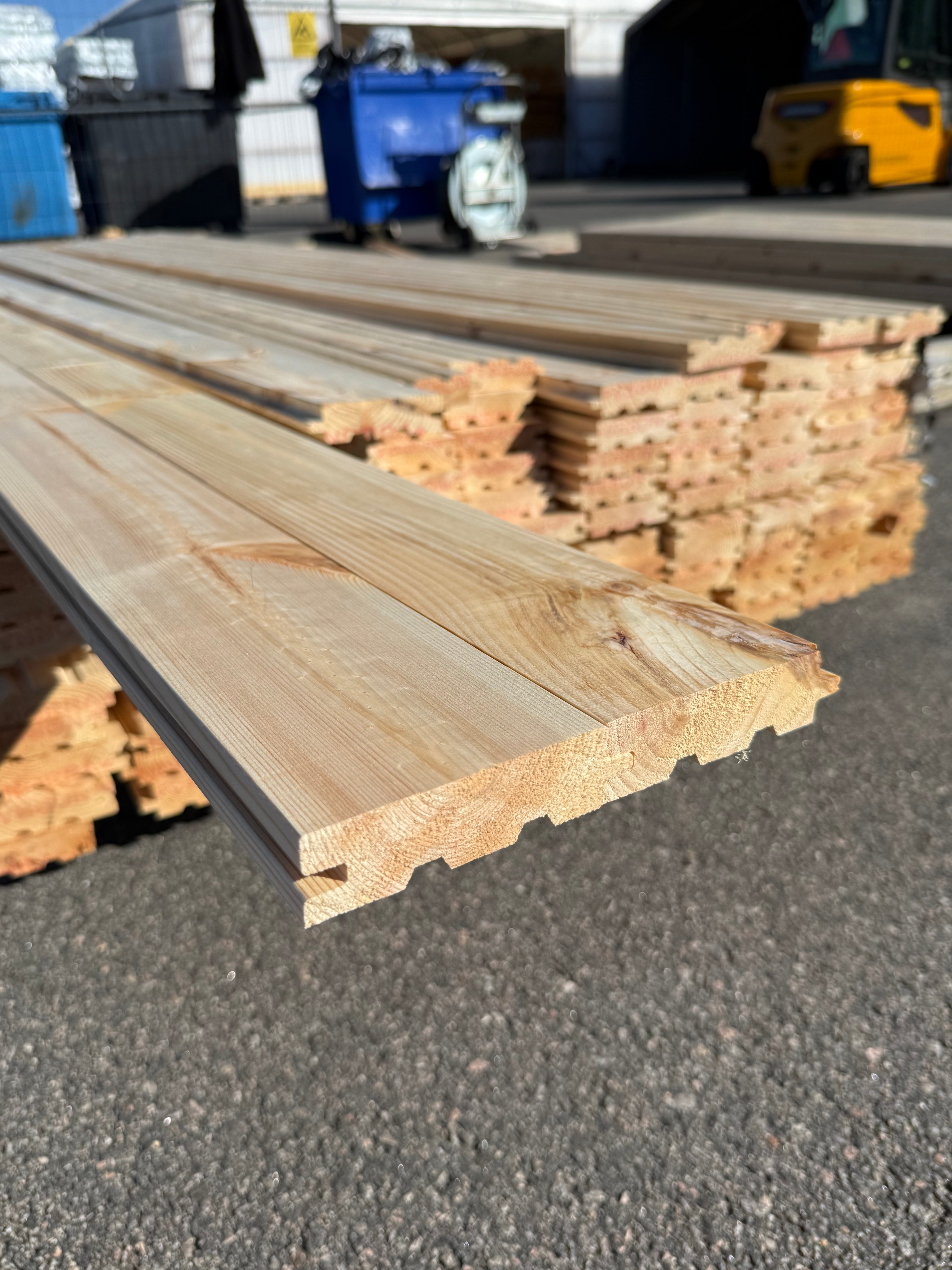 Paket Golv 26,5x105mm – 109 st (3,00–5,40 m, furu, obehandlad)