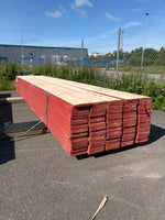 Paket Finsågade Brädor 22x195mm, 125st 5.40m Grundmålad