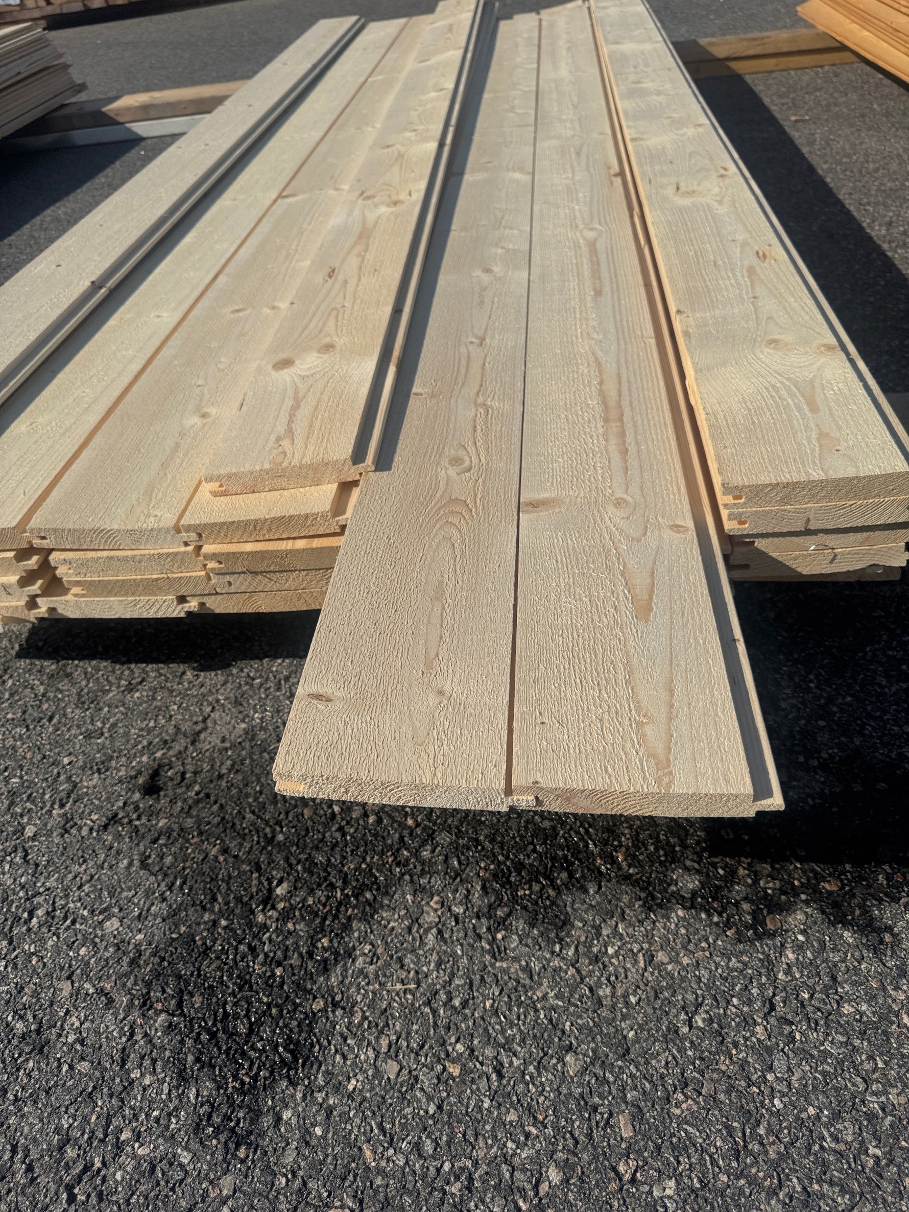 Paket Ytterpanel 22x145mm 2,70m 31st Obehandlad