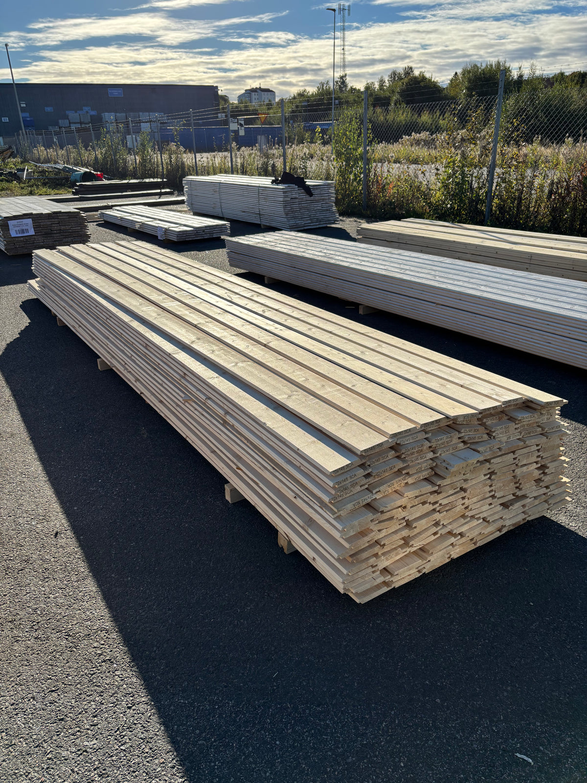 Paket Spårpanel 22x145mm 4,80–5,40m 151st (Andra Sortering)