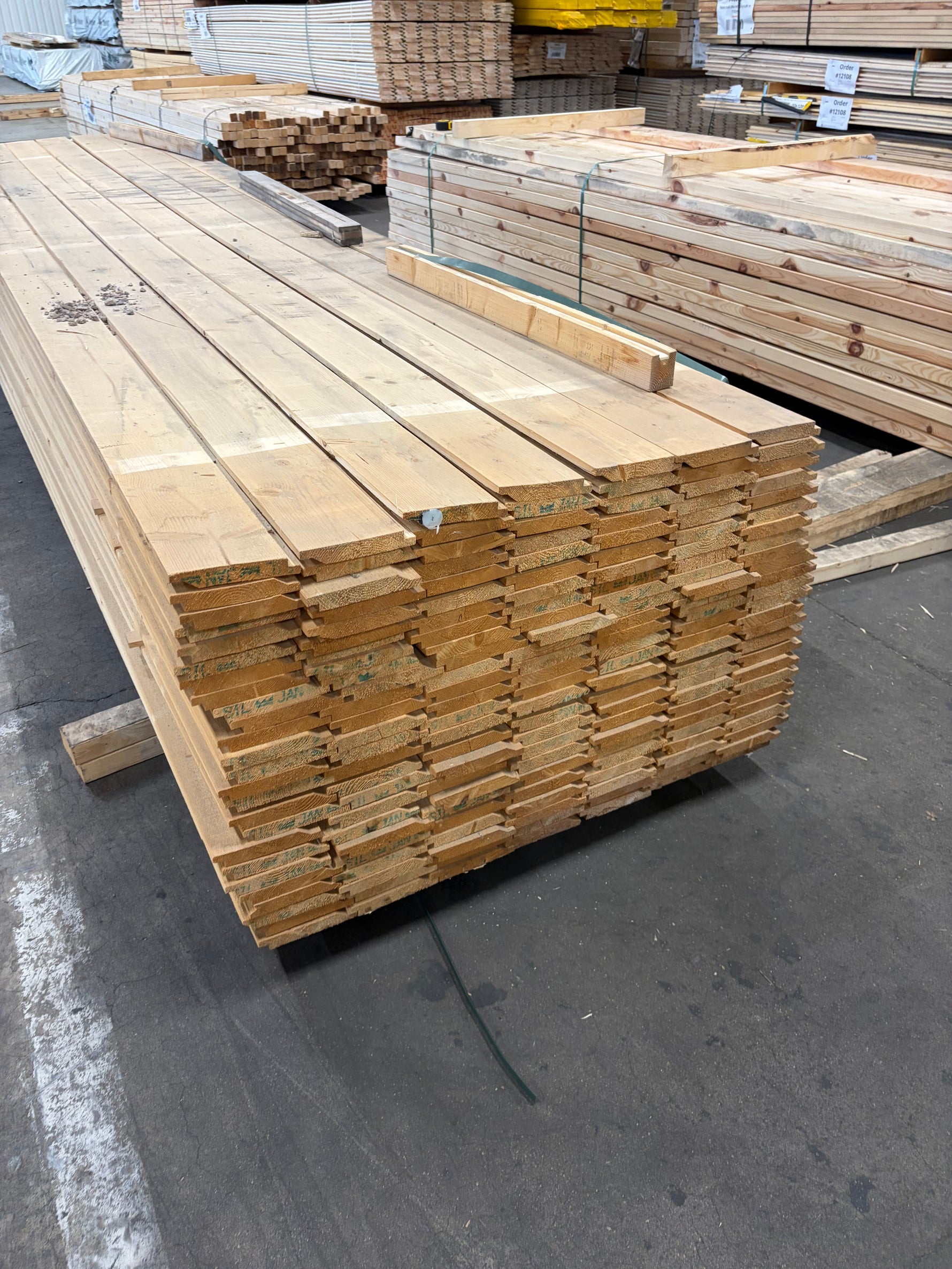 Paket Enkelfas halvspont 22x145mm, 4,2 m – 175 st (Obehandlad)
