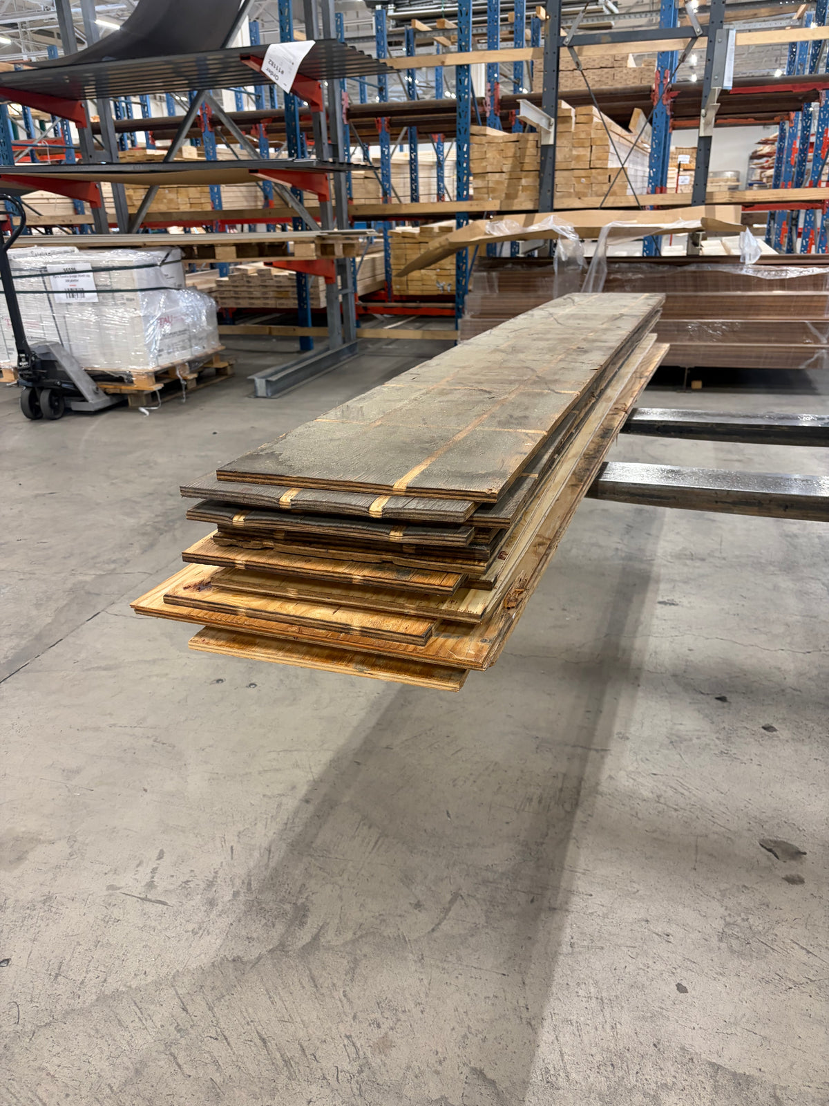 Parti Plywood Blandade Dimensioner - 17 st