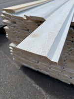 Paket Ytterpanel Enkelfas Halvspont 22x120mm, 221st 4.50m Grundmålad