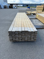 Paket Tryckimpregnerad Rillad Trall 28x120mm, 144st 5.10m- Väderbitet