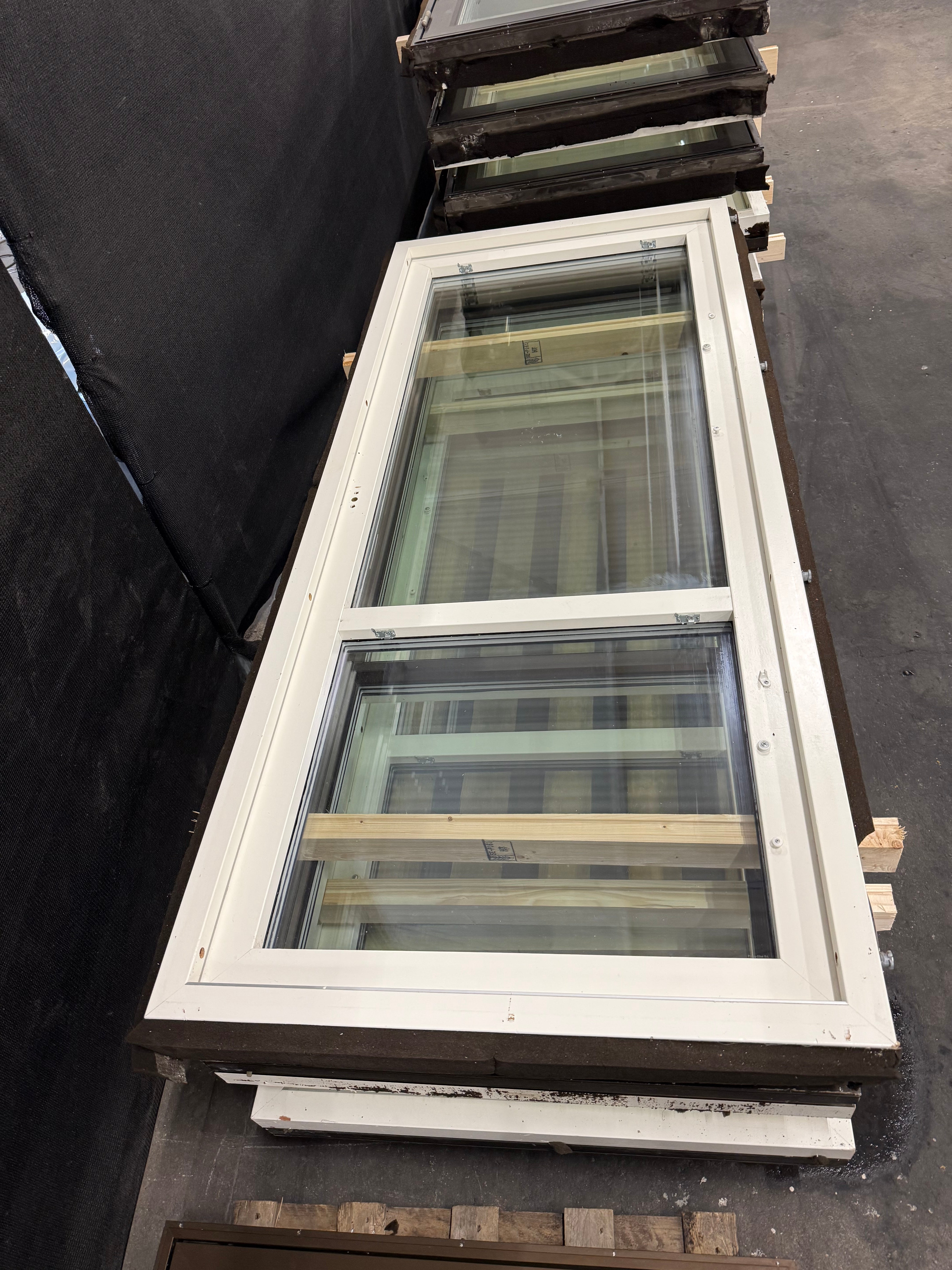 Begagnad Altandörr Glas (Utan handtag) (Bra skick)