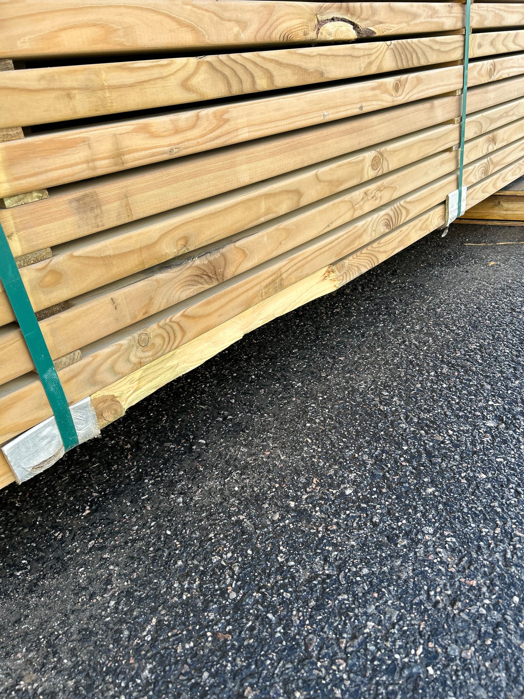 Paket Tryckimpregnerade Reglar 45x70mm, 140st 5.40m