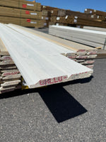 Paket Ytterpanel Enkelfas Halvspont 22x120mm, 108st 4.50m- Grundmålad