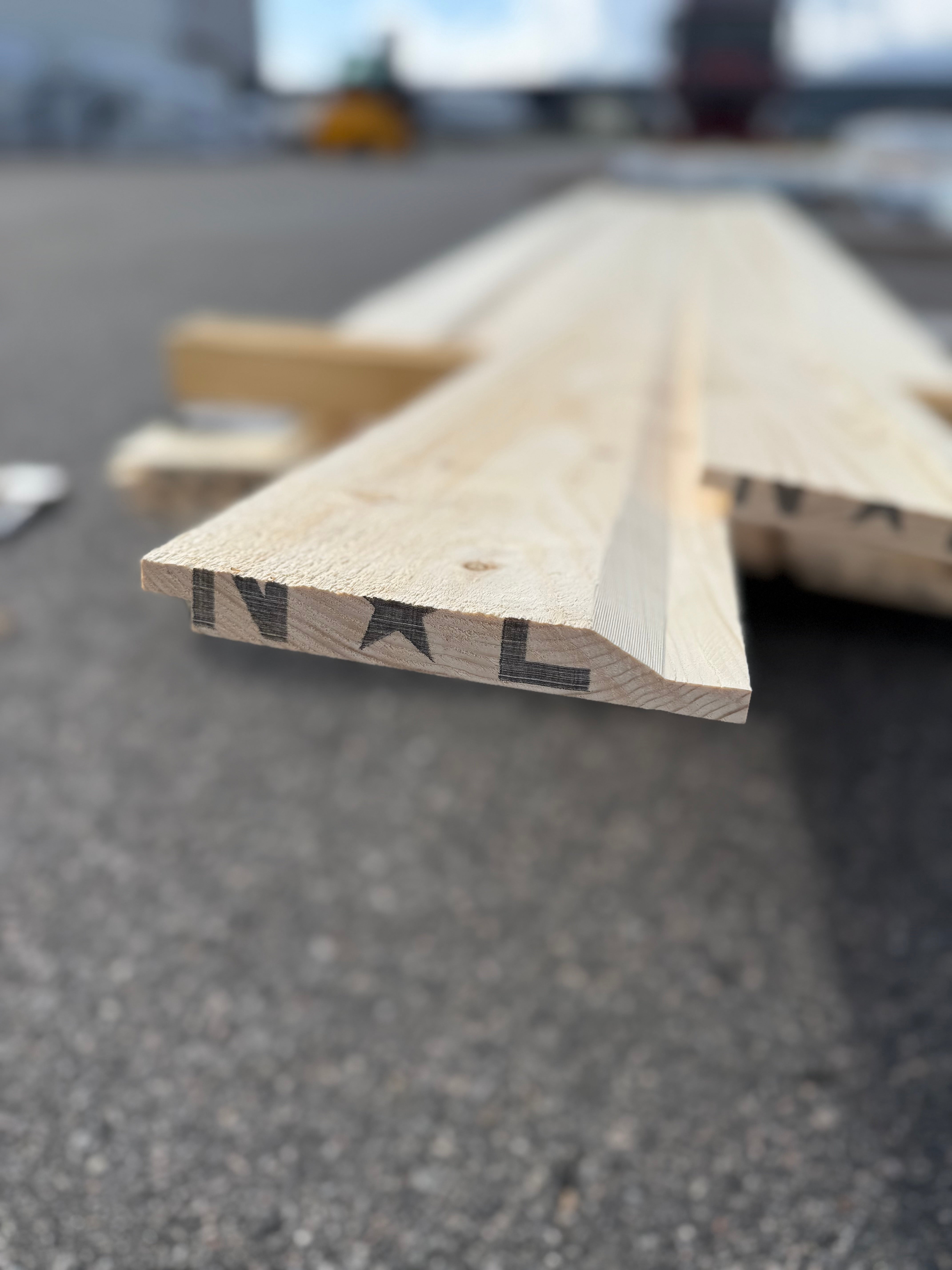 Paket Norgepanel 21x170mm 5.10m 14st