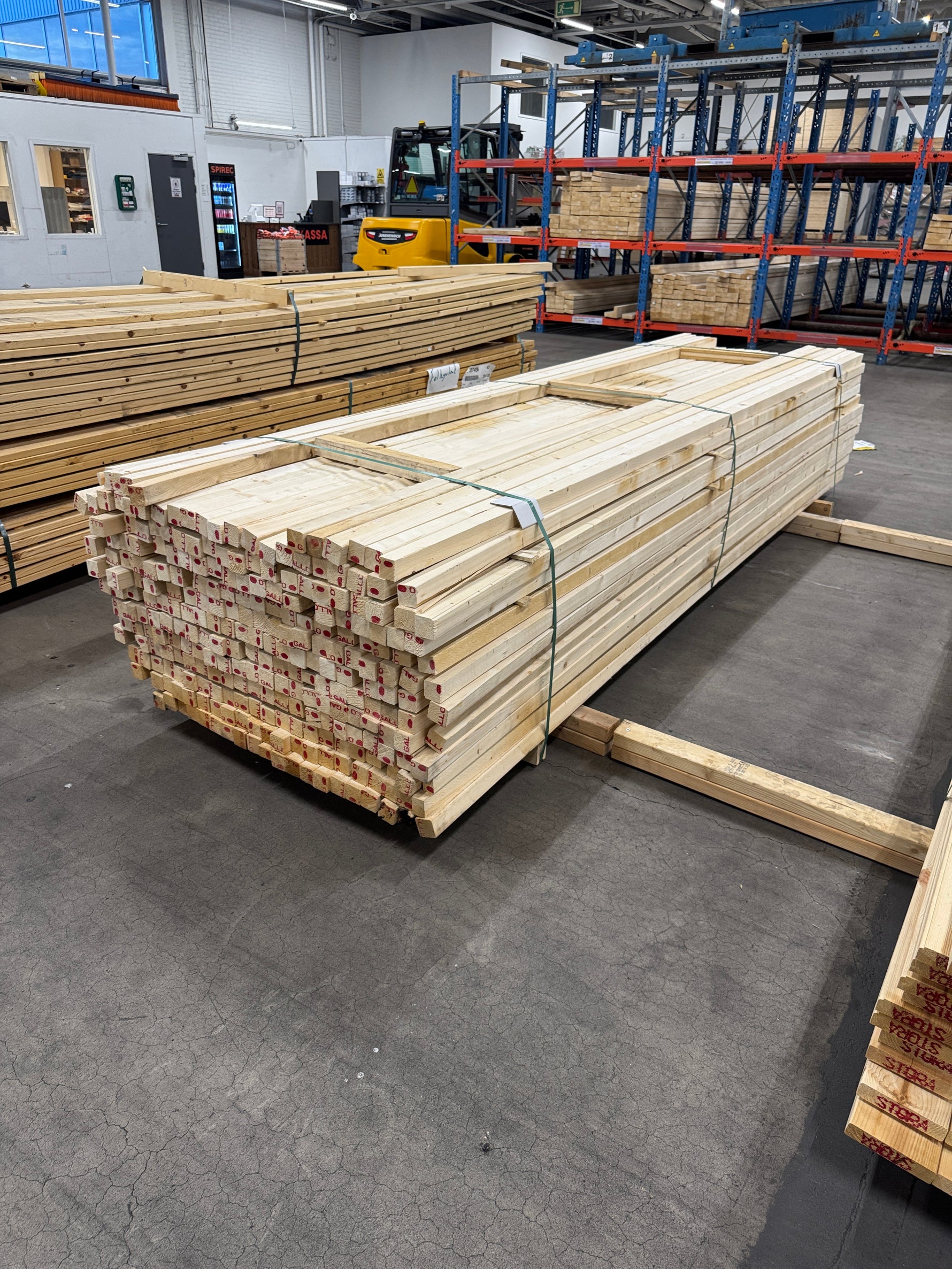 Paket Reglar 45x45mm, 3,60m, 263st