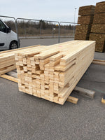 Paket Ohyvlade Reglar 45x90mm, 187st (2,7–3,6m)