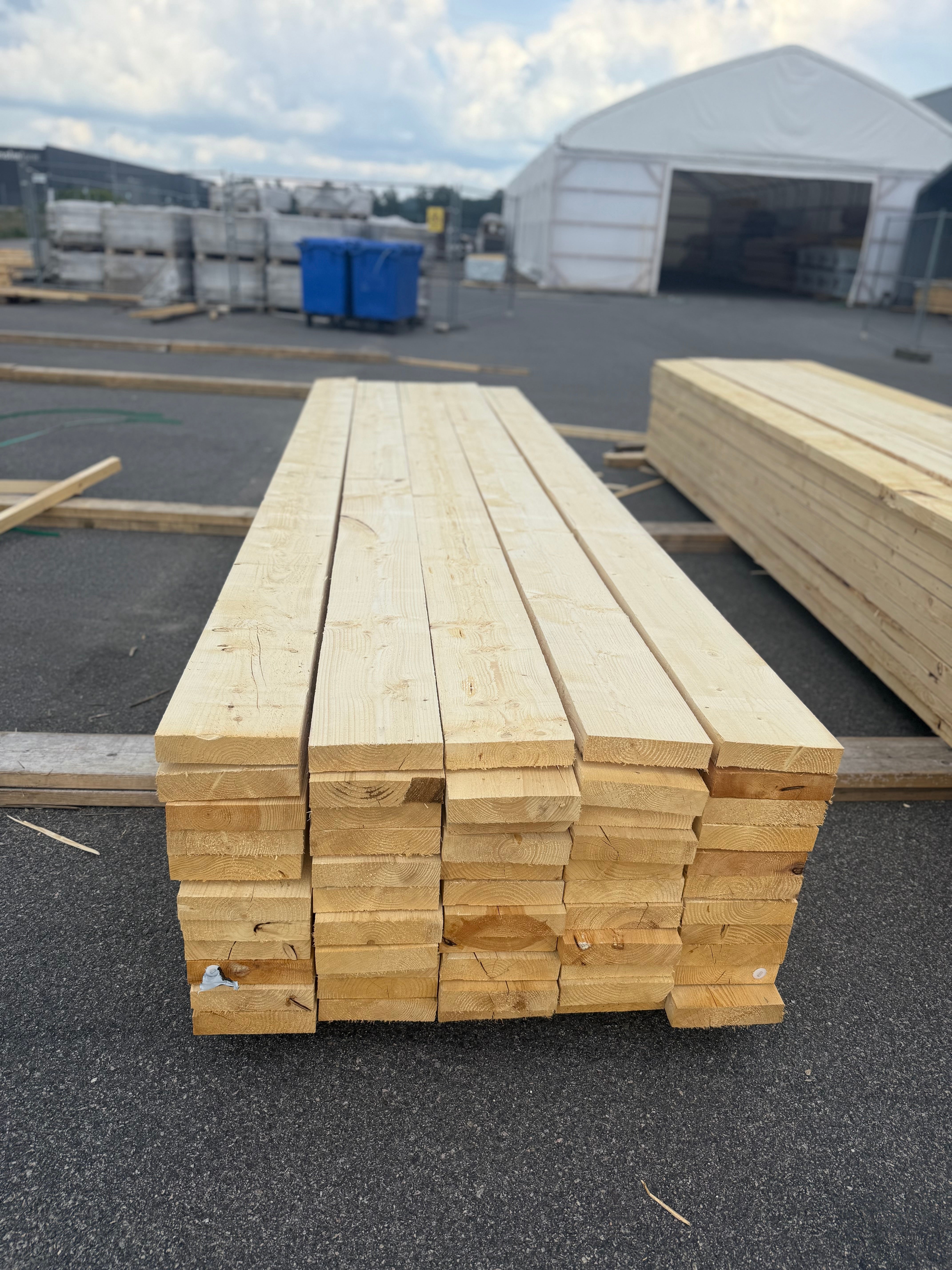 Paket Reglar 47x200 – 55 st (3,60 m, gran)