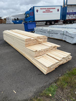 Parti Finsågade Brädor 22x120 mm – 3.60-4.80m (Andra sortering)