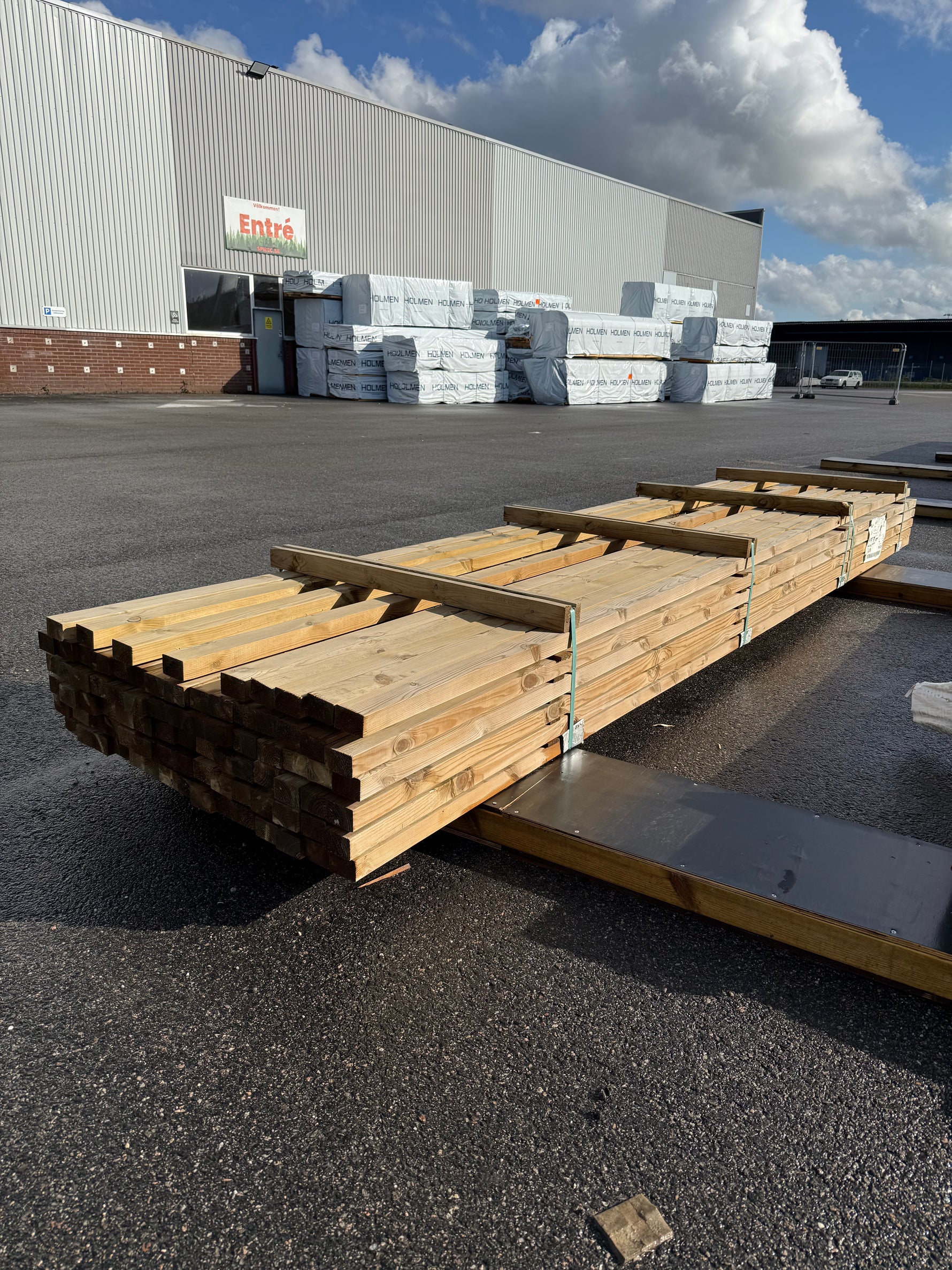 Paket Tryckimpregnerade Reglar 45x70mm, 84st 4.50m (C14)