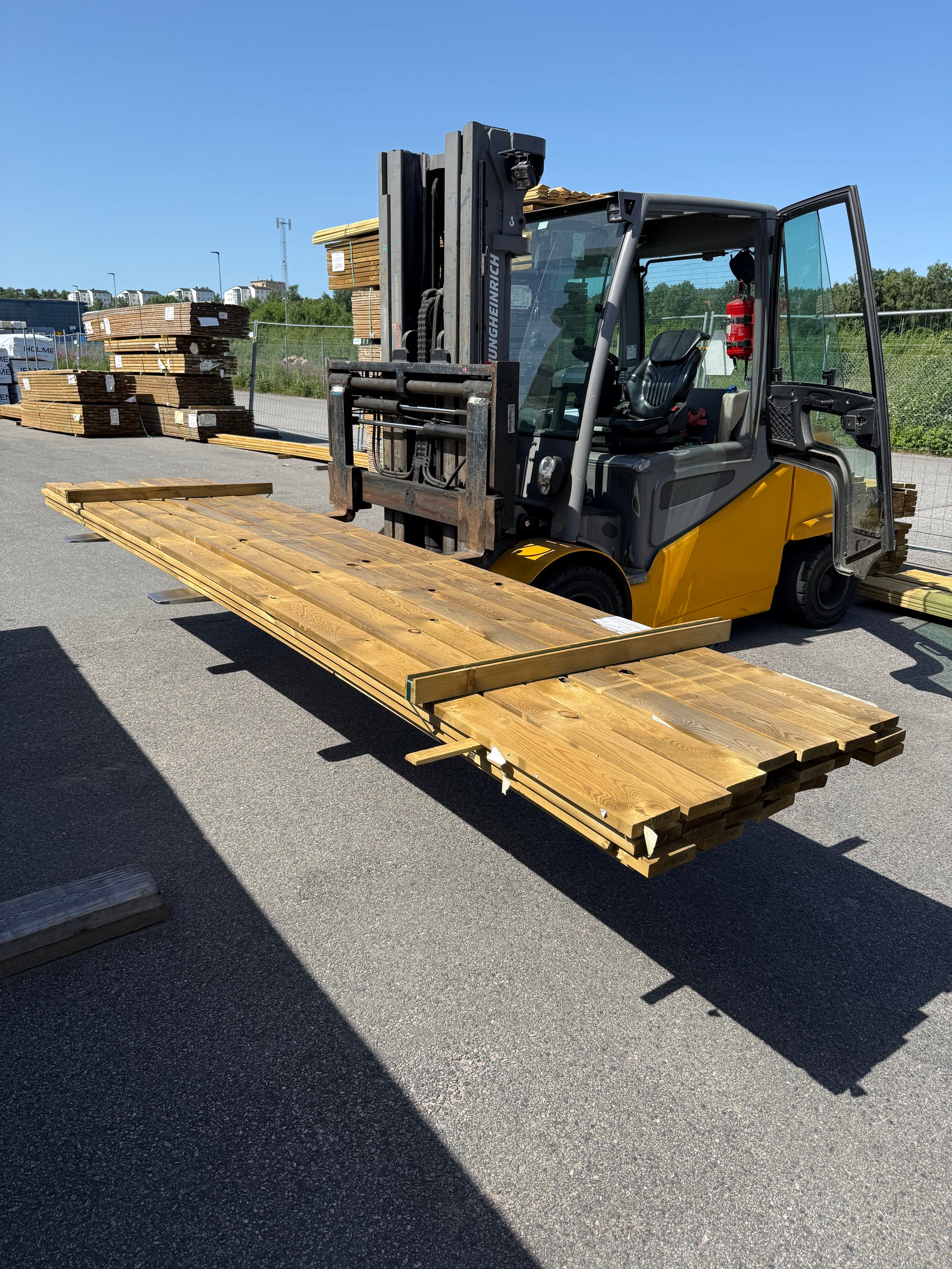 Paket Trall Furu 28x120mm 4,50m 23st Impregnerad B-kvalitet