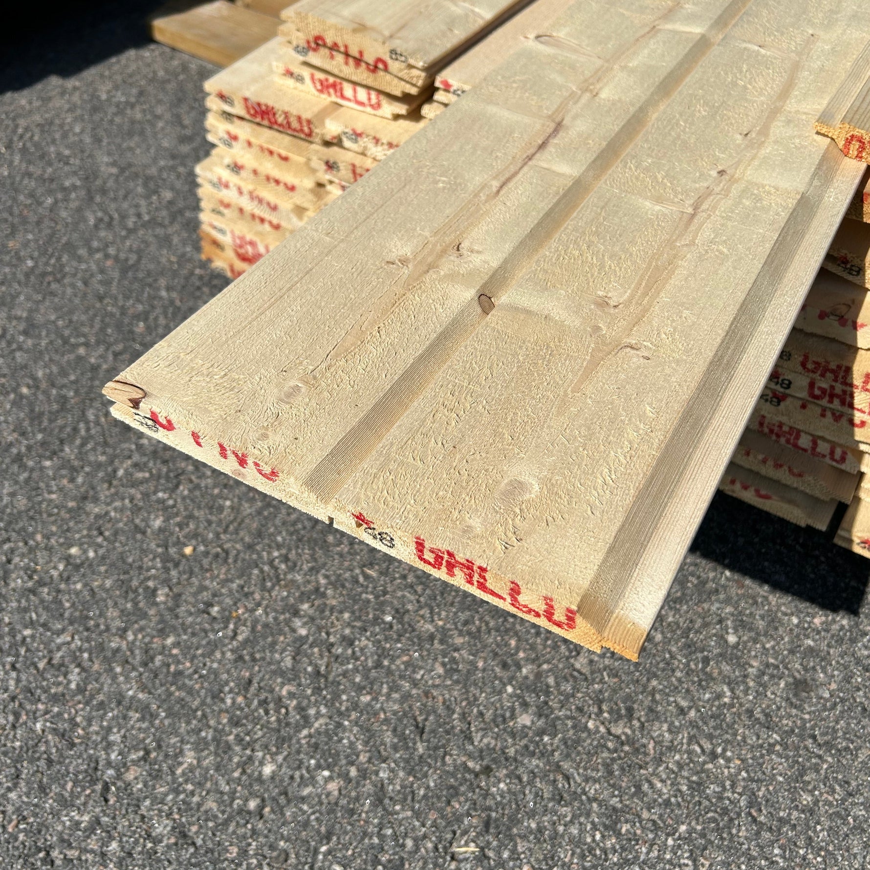 Paket Enkelfasspont 22x145mm 4.80m 85st- Obehandlad