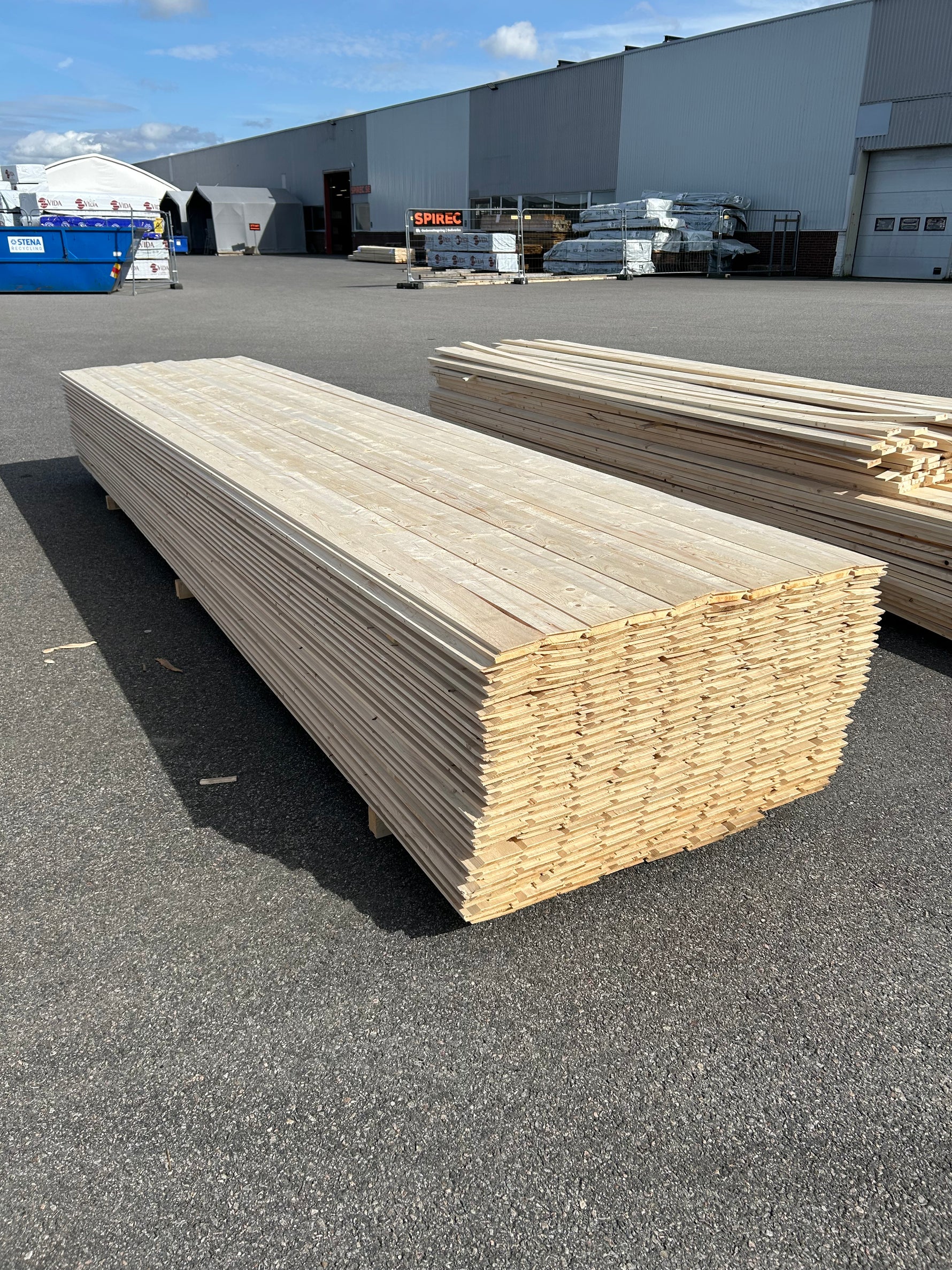 Paket Enkelfasspont 22x120 mm – 4,80m 260st (Obehandlad)