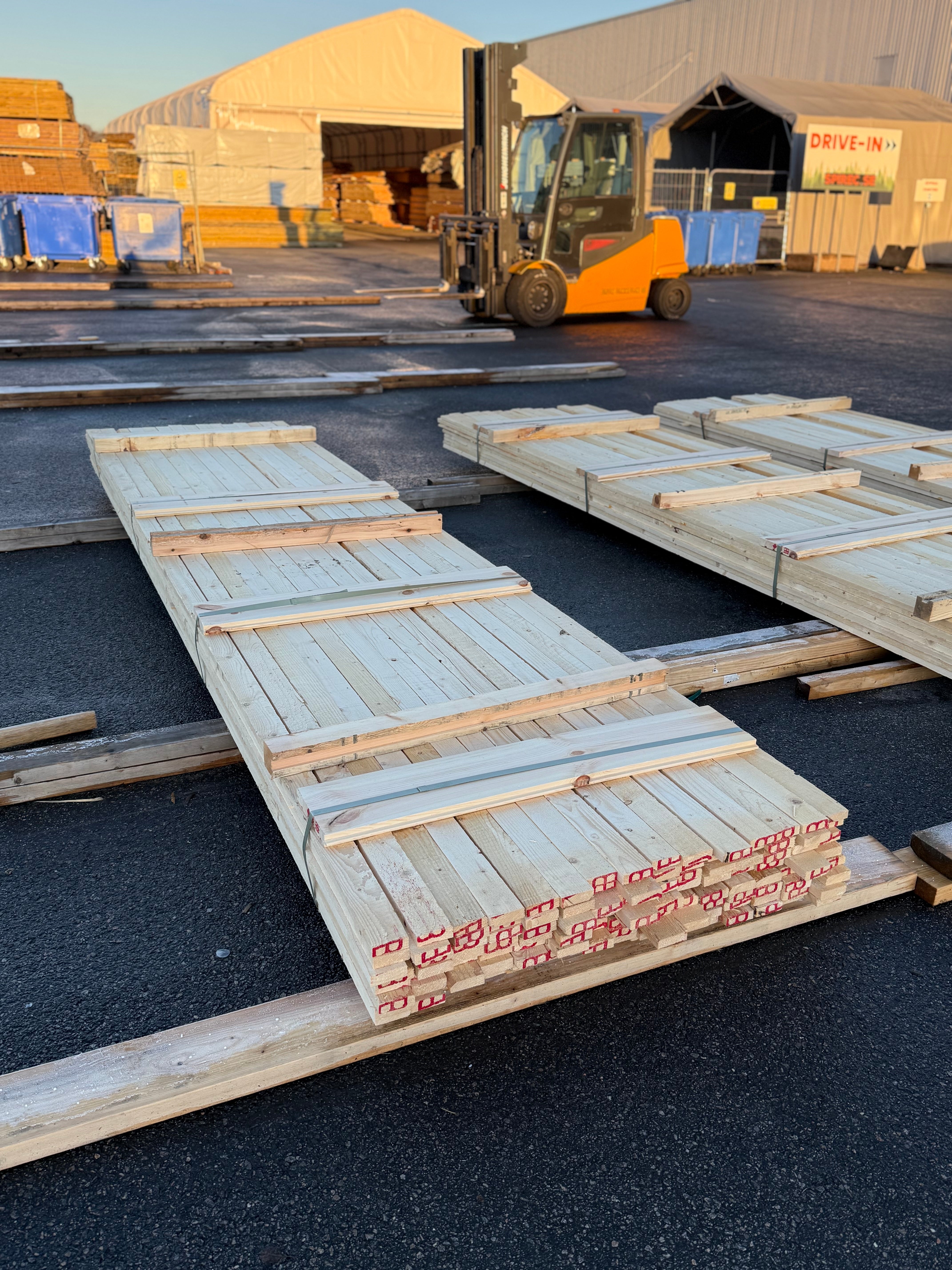 Paket Brädor 19x63mm – 120 st (4,20 m, gran, ohyvlad/råsågad)