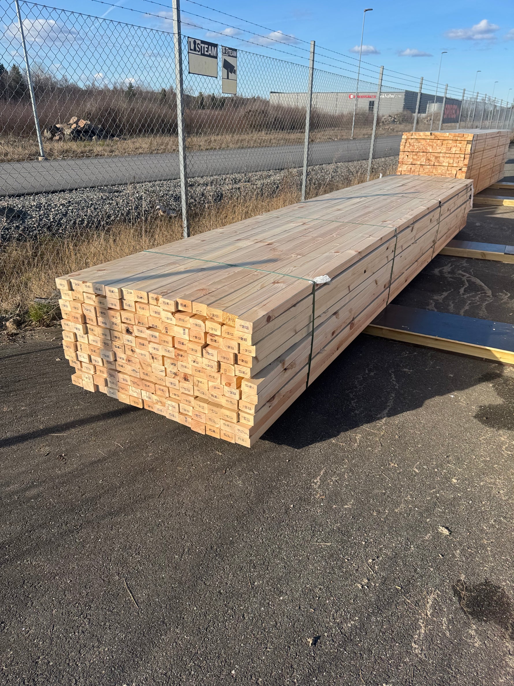 Paket Reglar 48x73 mm – 154 st (5,40 m, furu)