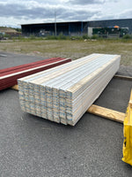 Paket Dubbelfas Halvspont 22x120mm 4.20m Grundmålad 225st