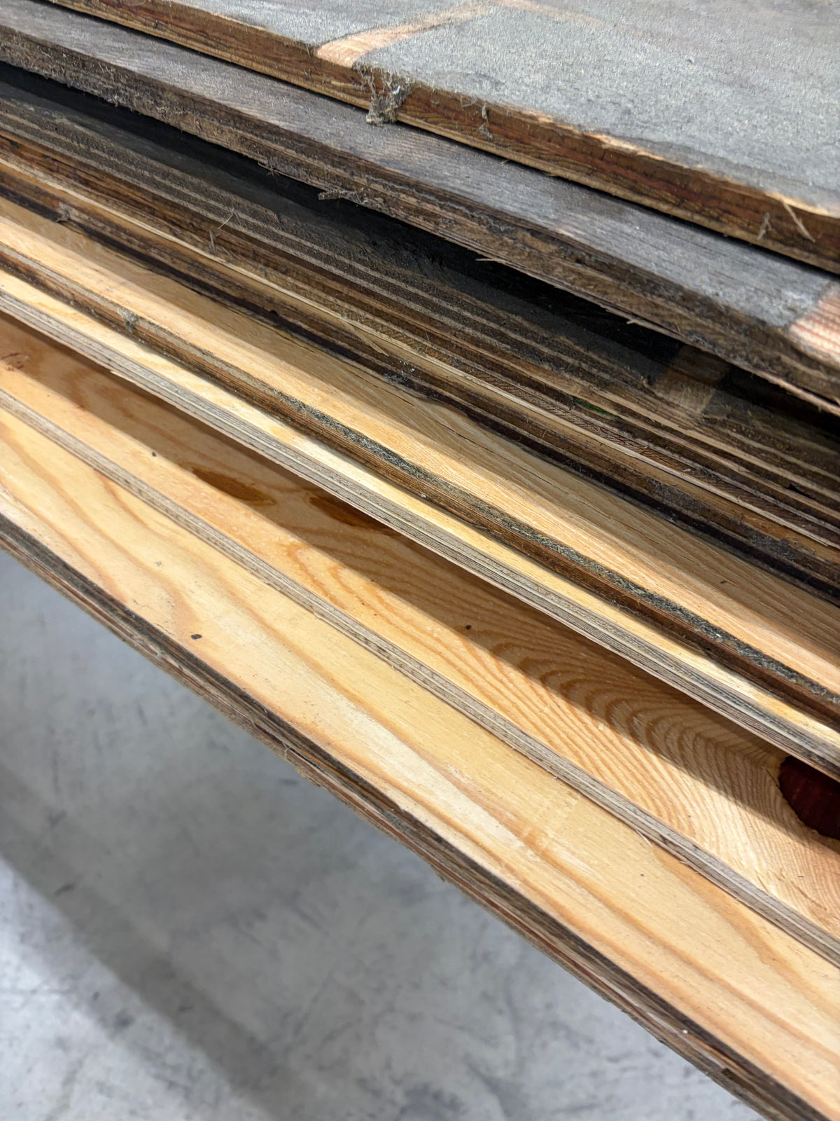 Parti Plywood Blandade Dimensioner - 17 st