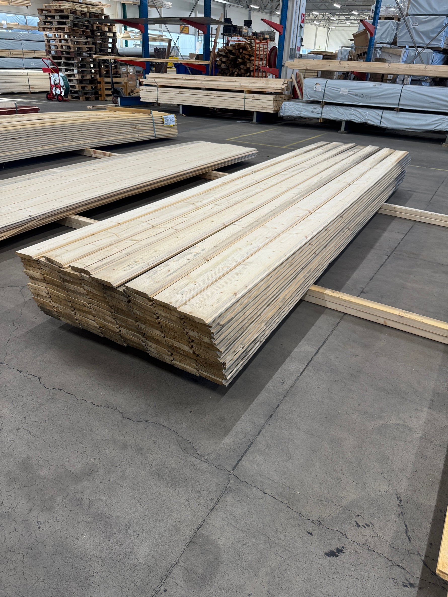 Paket Ytterpanel Dubbelfas Fals 22x145mm 4,20m – 110 st