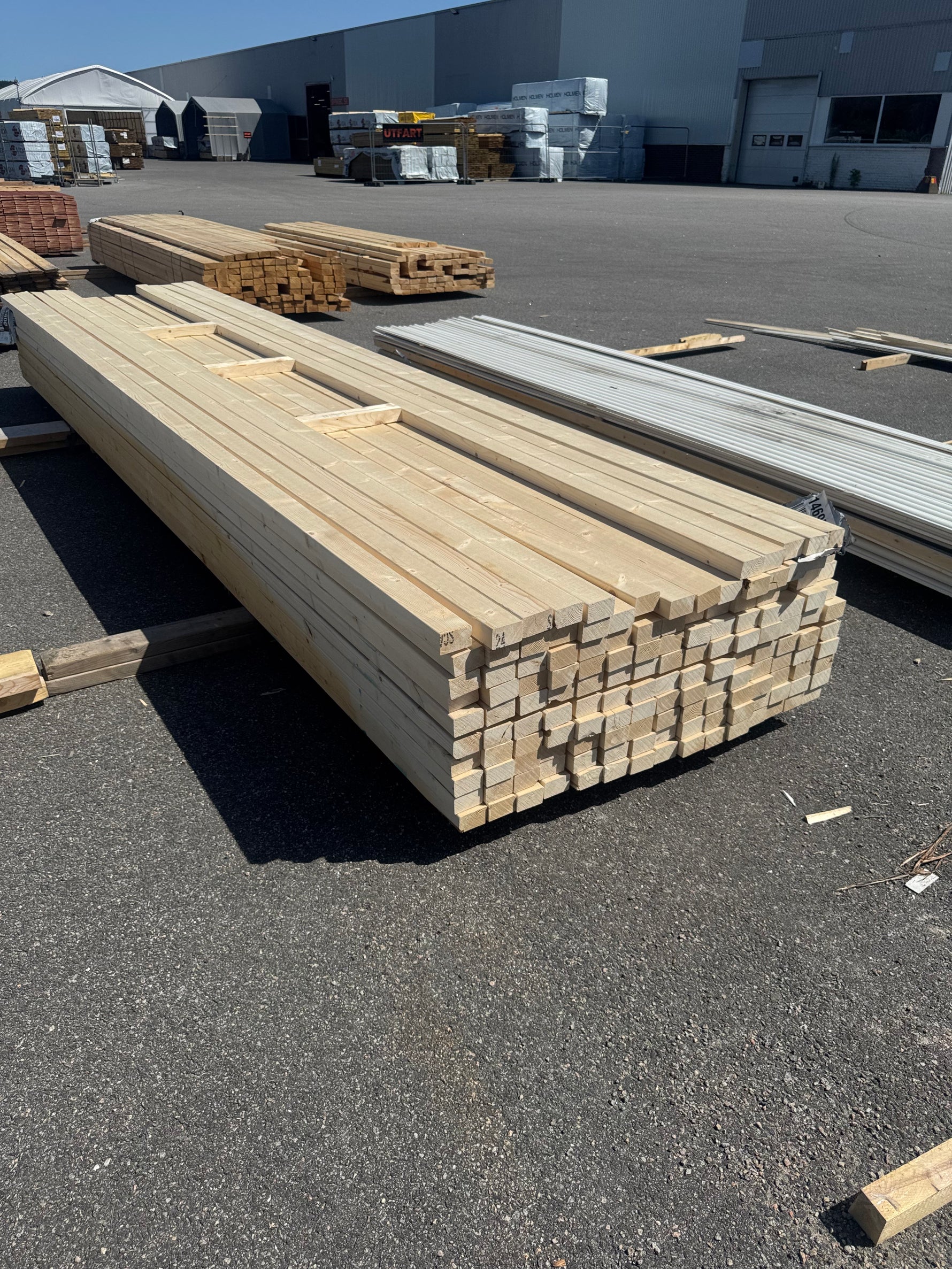 Paket Reglar 45x70 mm, 145 st 4,80 m