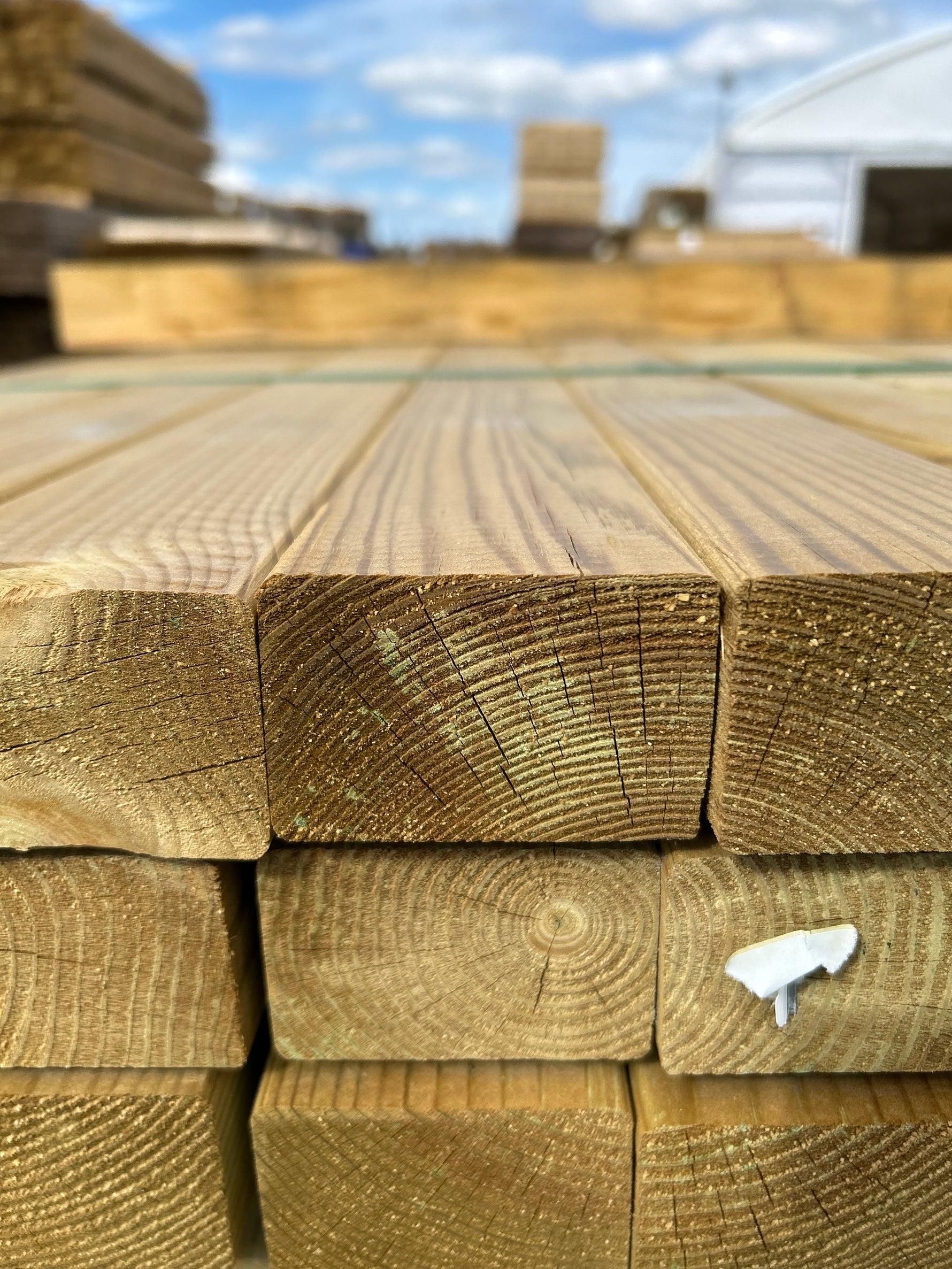 Paket Tryckimpregnerade Reglar 45x70mm Fingerskarvade 5,40m 140st