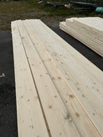 Paket Finsågade Brädor 22x170 mm – 4,20–5,40 m (Andra sortering)