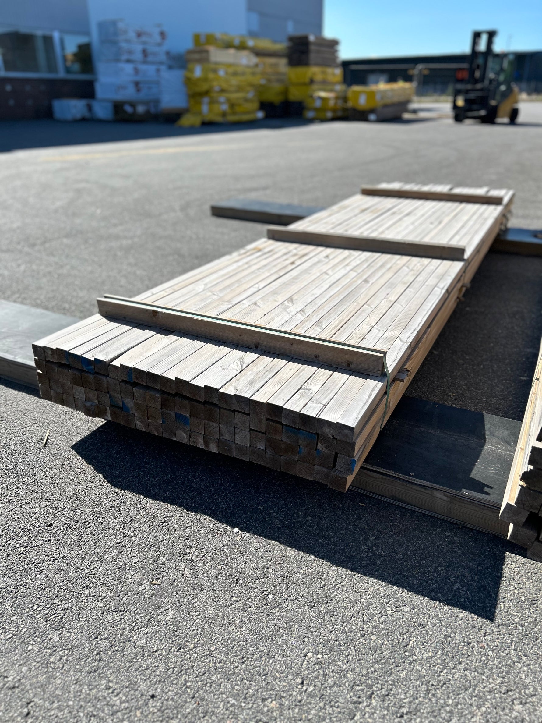 Paket Tryckimpregnerade Reglar 45x45mm 3,60m 88st (Väderbitet)
