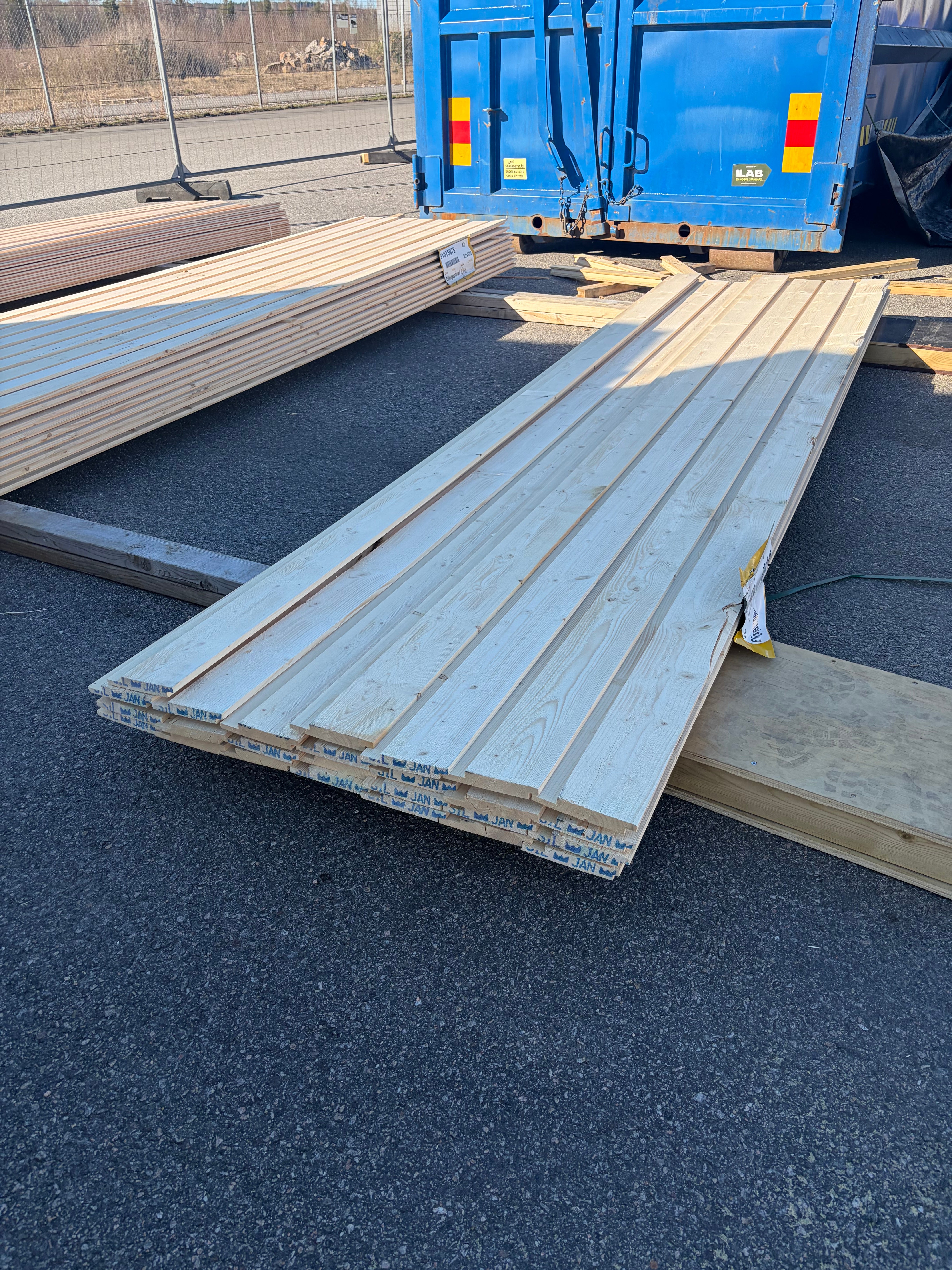 Paket Elingepanel 22x145mm 3.6 m- 26 st - Spirec
