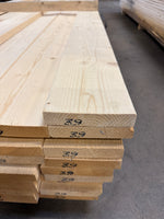 Paket Finsågade Brädor 28×145 mm – 3,90 m – 57 st
