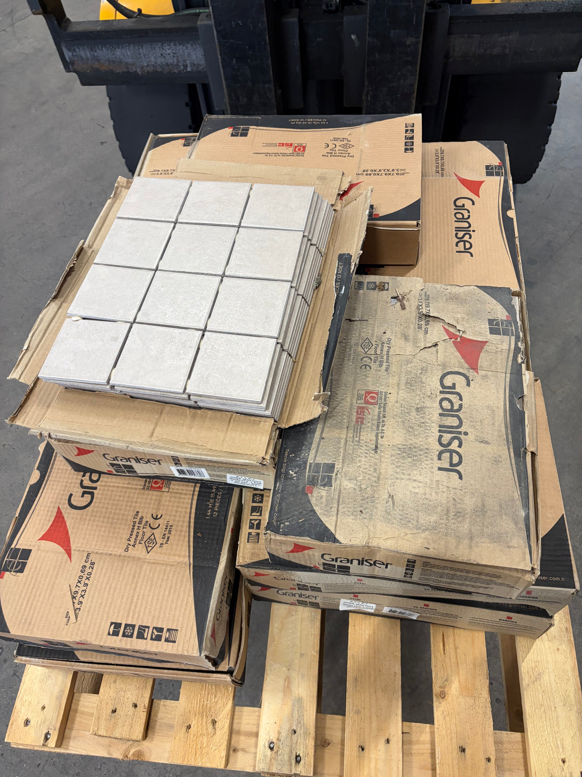 Pall Kakel/klinker Plattor- Mylla Beige 10x10 - 13 paket