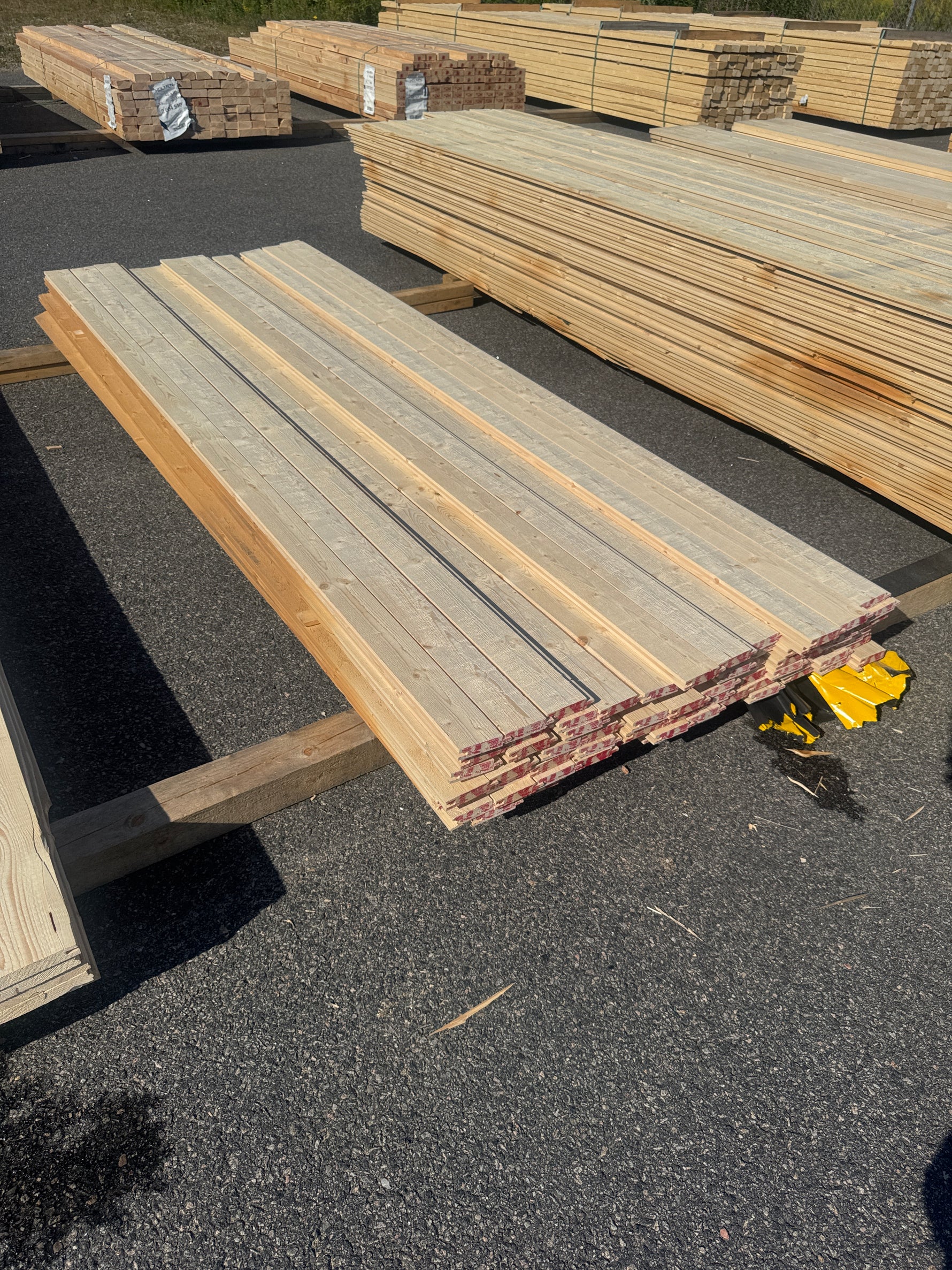 Paket Ytterpanel 22x95mm 2,70m 75st Obehandlad