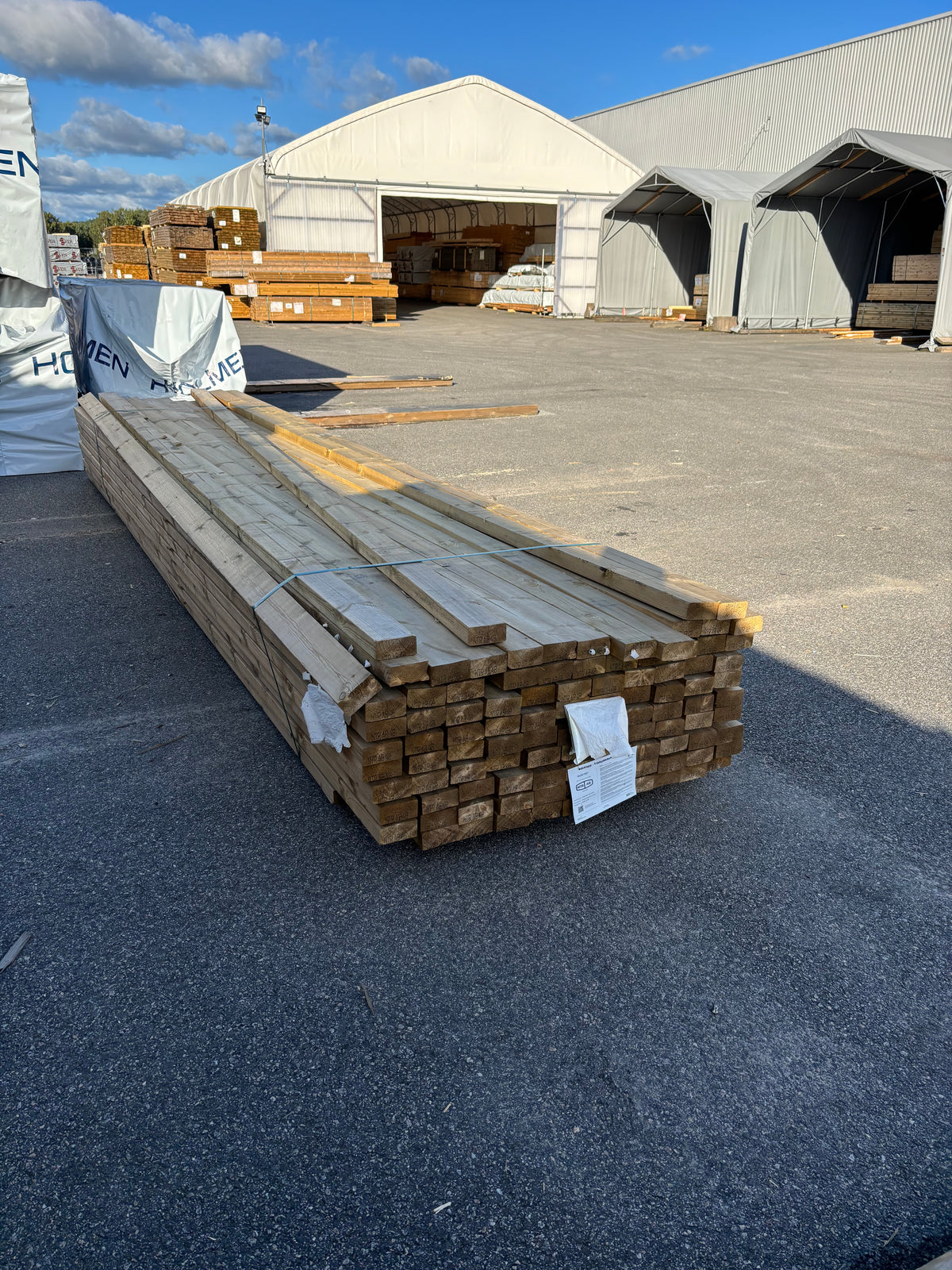 Paket Tryckimpregnerade Reglar 45x95mm 4,80m NTR-AB C24, 103st