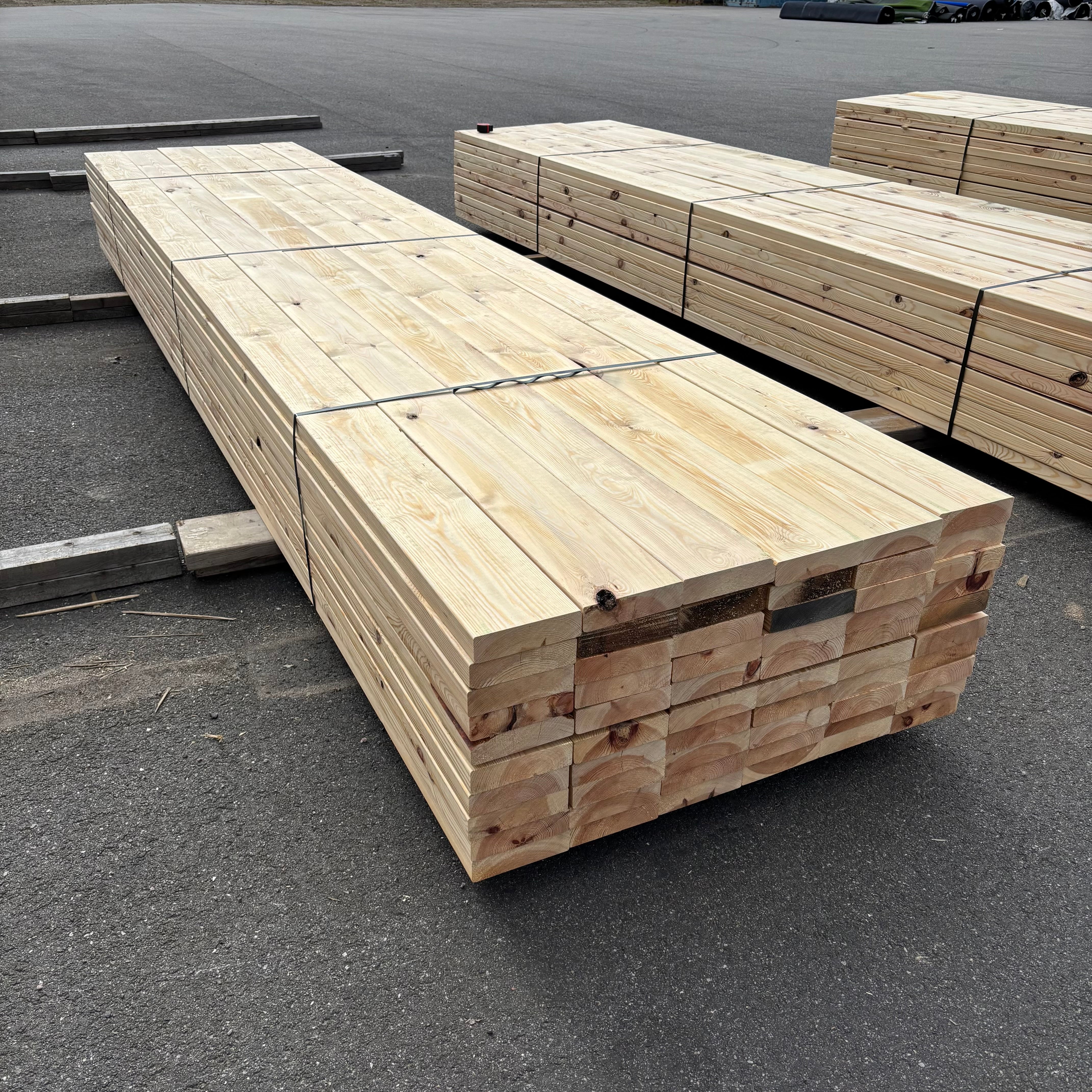 Paket Reglar 45x170mm – 60 st (4,80 m, furu)