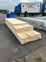 Parti Finsågade Brädor 22x120 mm – 3.60–4.80 m (Andra sortering)