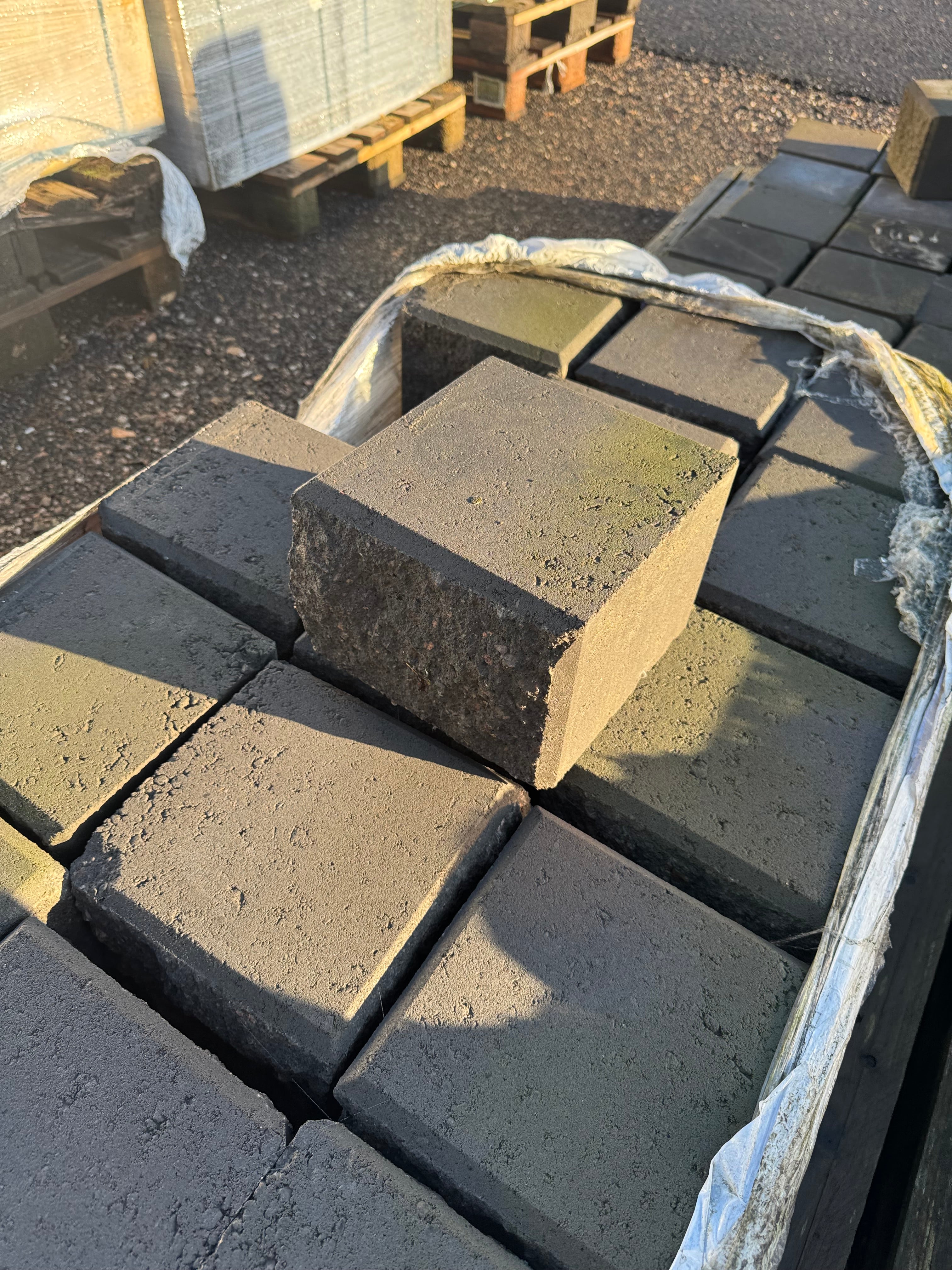 Parti Sten olika varianter – Grafit (7 pall)