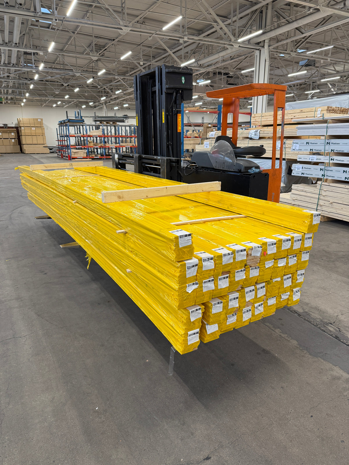Parti Furu Golv 28x110mm Ändspont, 5.10–5.40m- 82,2kvm (Sekunda)