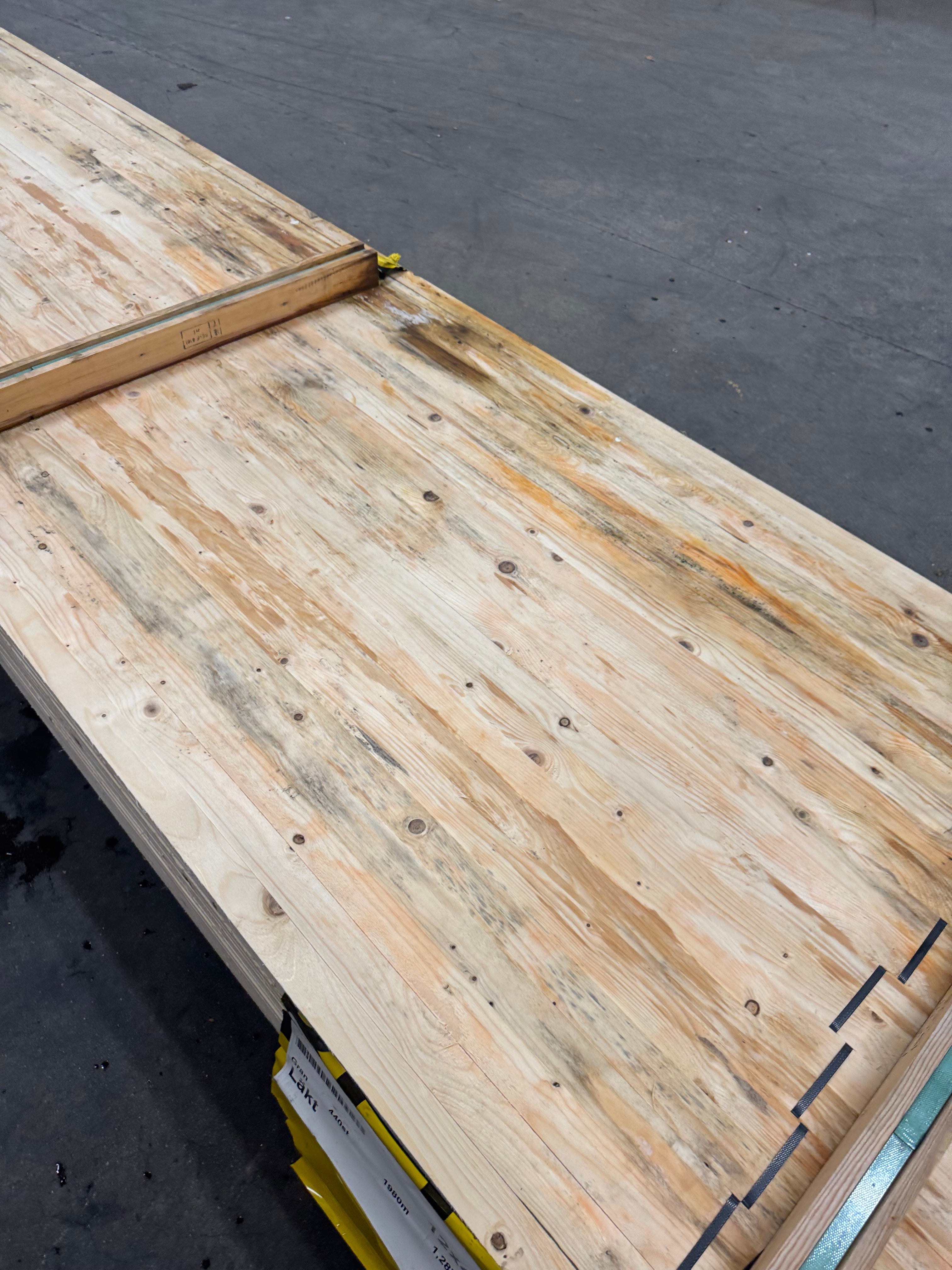 Paket Läkt 12x48mm – 440 st (4,50 m, Obehandlad Gran, Vattenskadad