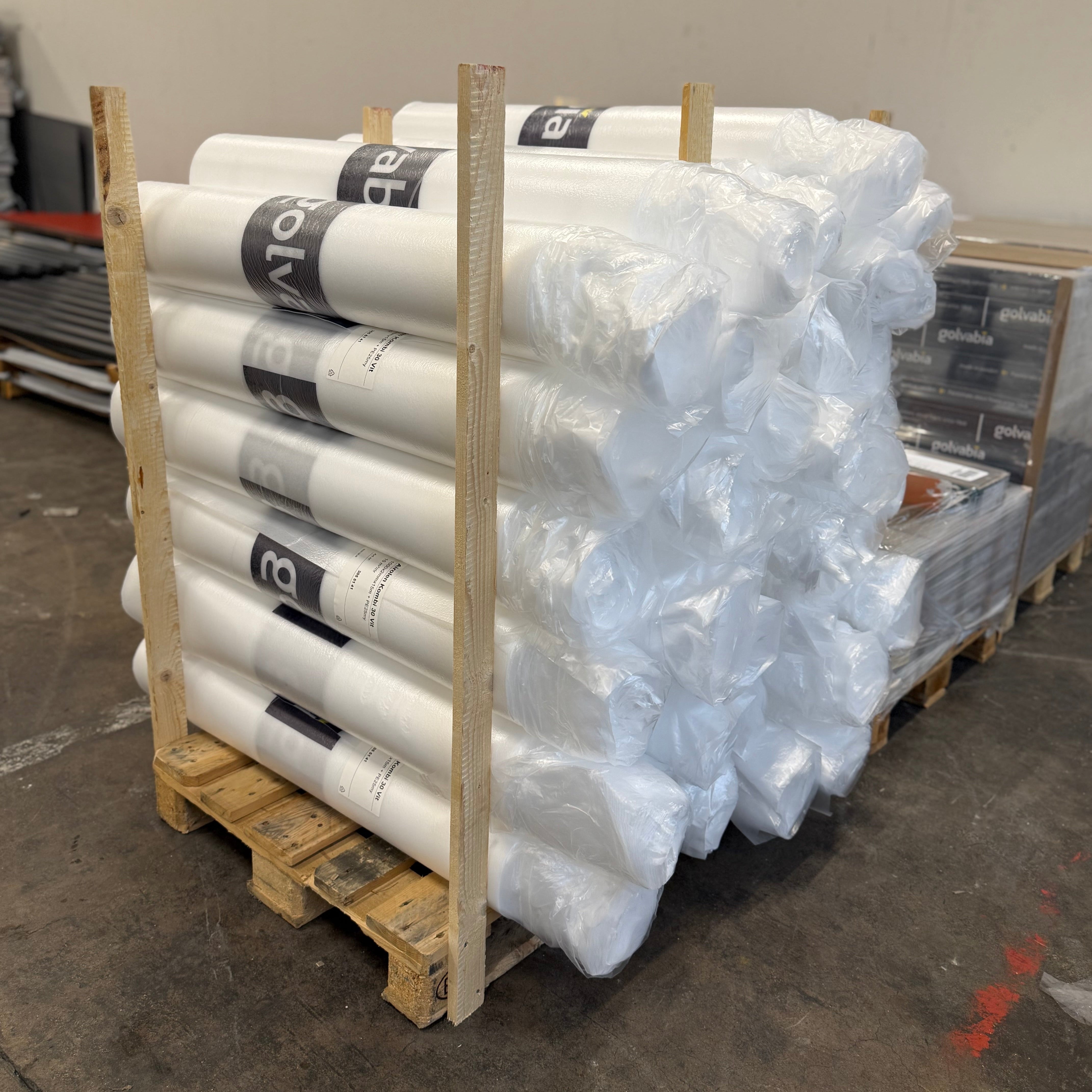 Underlagsfoam med fuktspärr 15kvm