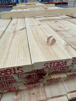 Paket Hyvlade Brädor 28x120mm 3,60m – 95 st Felhyvlade