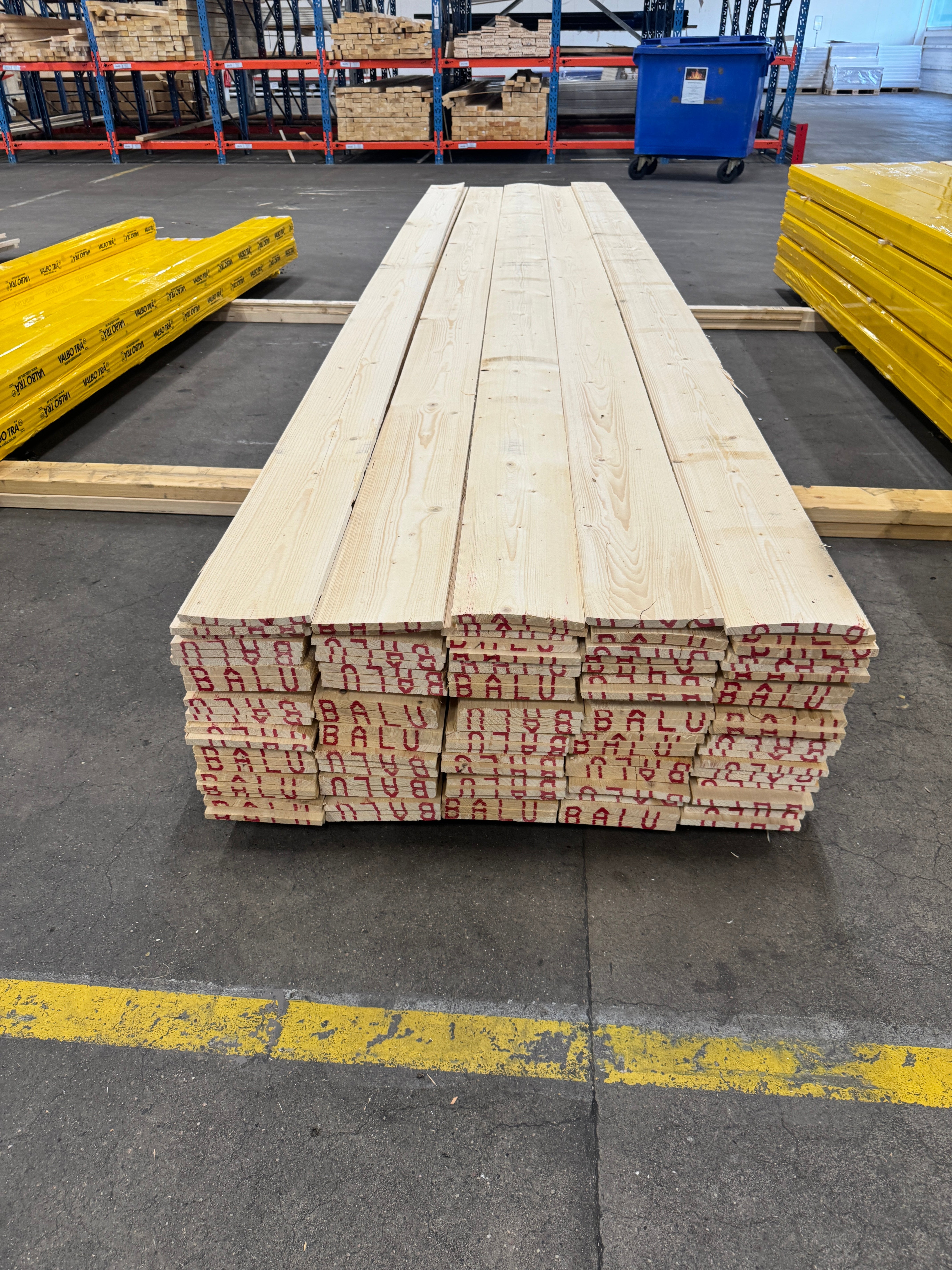 Paket Finsågad Panel 12x200mm 4,80m 125st