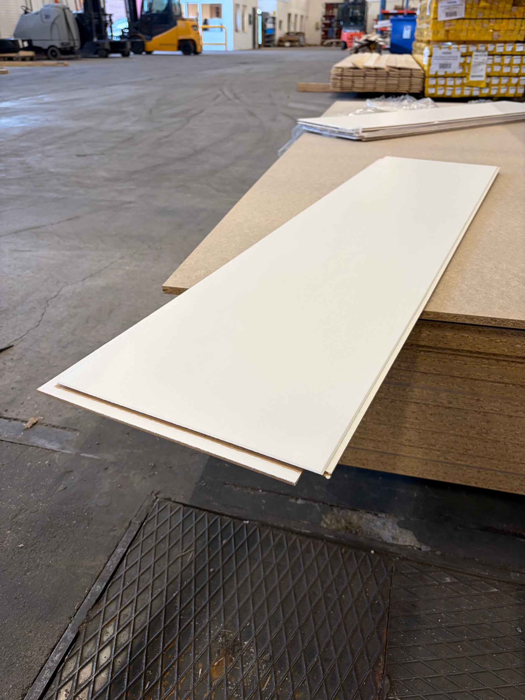 Takskiva Smartplate Vit, 8x1210x300mm