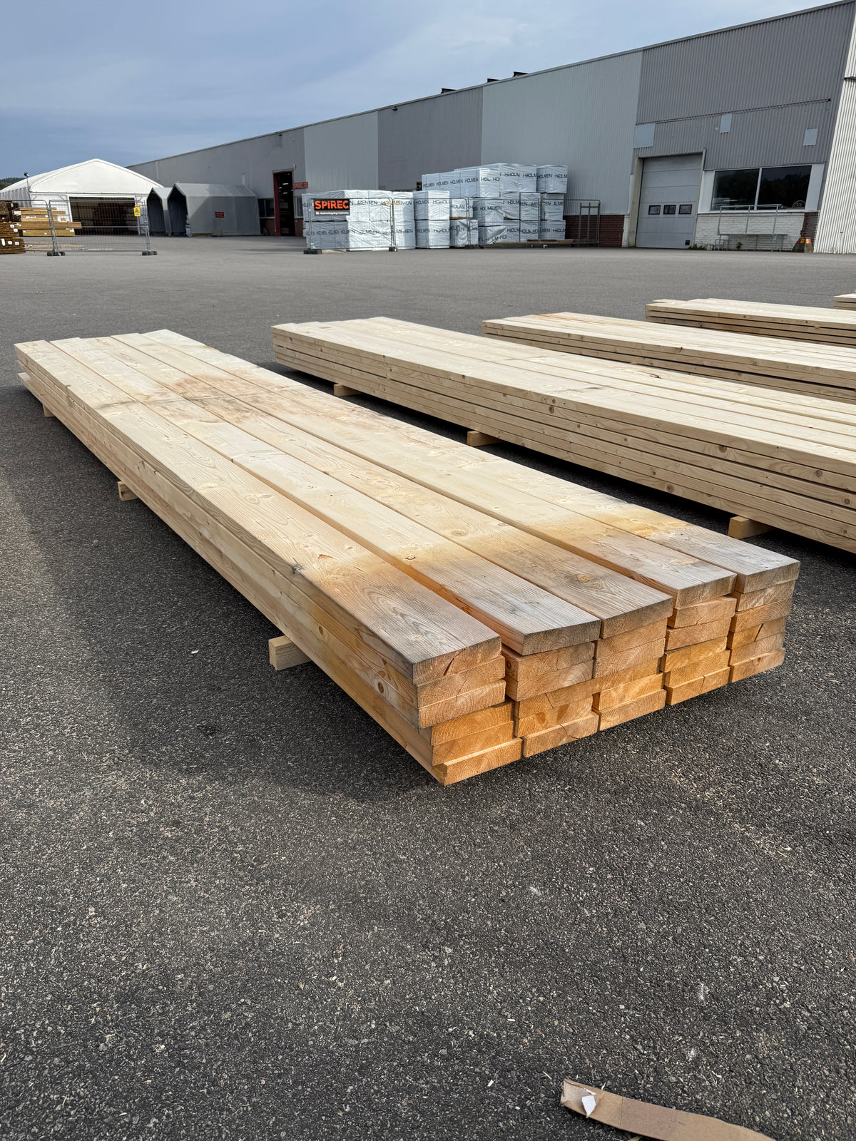 Paket Reglar 45x195mm Gran 5.10-5.40m (mögel/fuktskadat)